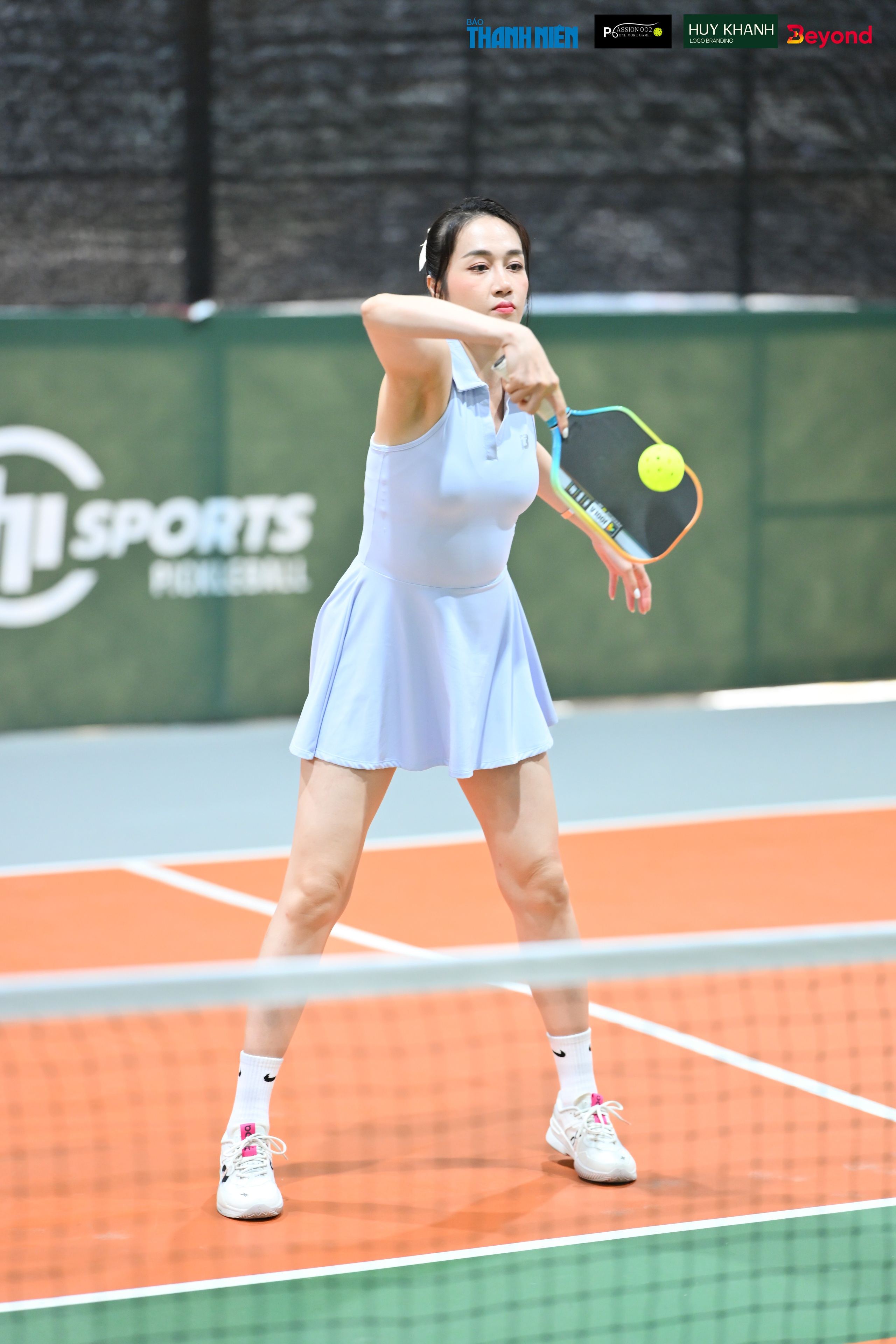 Singer Minh Hang radiant on the pickleball court - Photo 15. Ca sĩ Minh Hằng rạng rỡ trên sân pickleball- Ảnh 15.