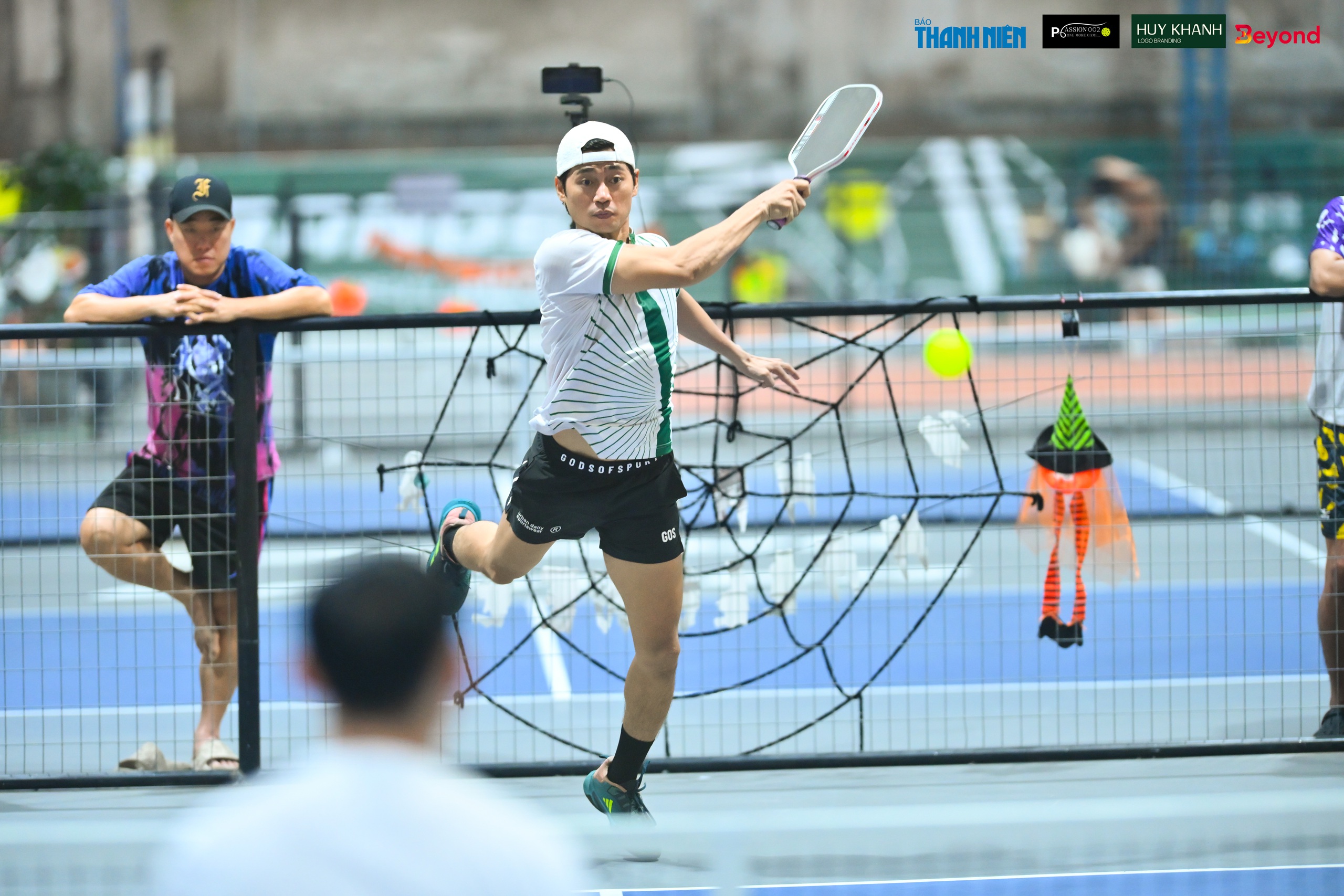 Lý Hoàng Nam bất ngờ xuất hiện tại giải pickleball 'Cùng con đi tiếp cuộc đời' - Ảnh 4.