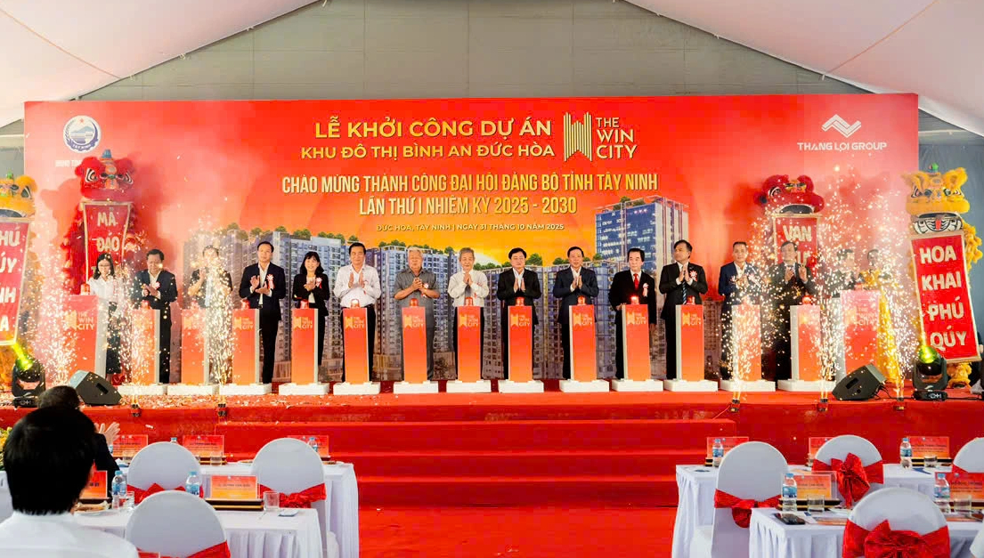 Tây Ninh khởi công dự án gần 6.000 'căn hộ quốc dân'- Ảnh 1. Tây Ninh khởi công dự án gần 6.000 'căn hộ quốc dân'- Ảnh 1.