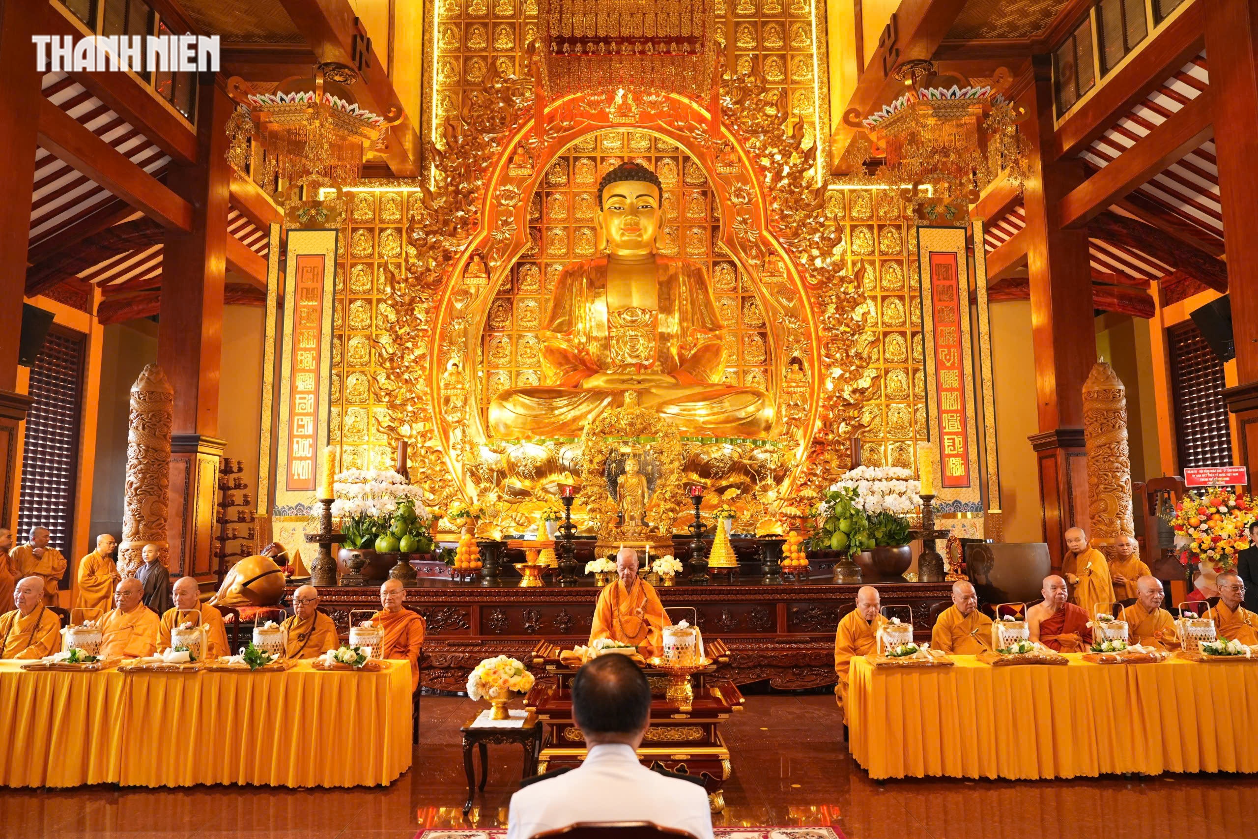 Lễ dâng y Kathina Hoàng gia của Bộ Ngoại giao Thái Lan tại Việt Nam Quốc Tự - Ảnh 15.