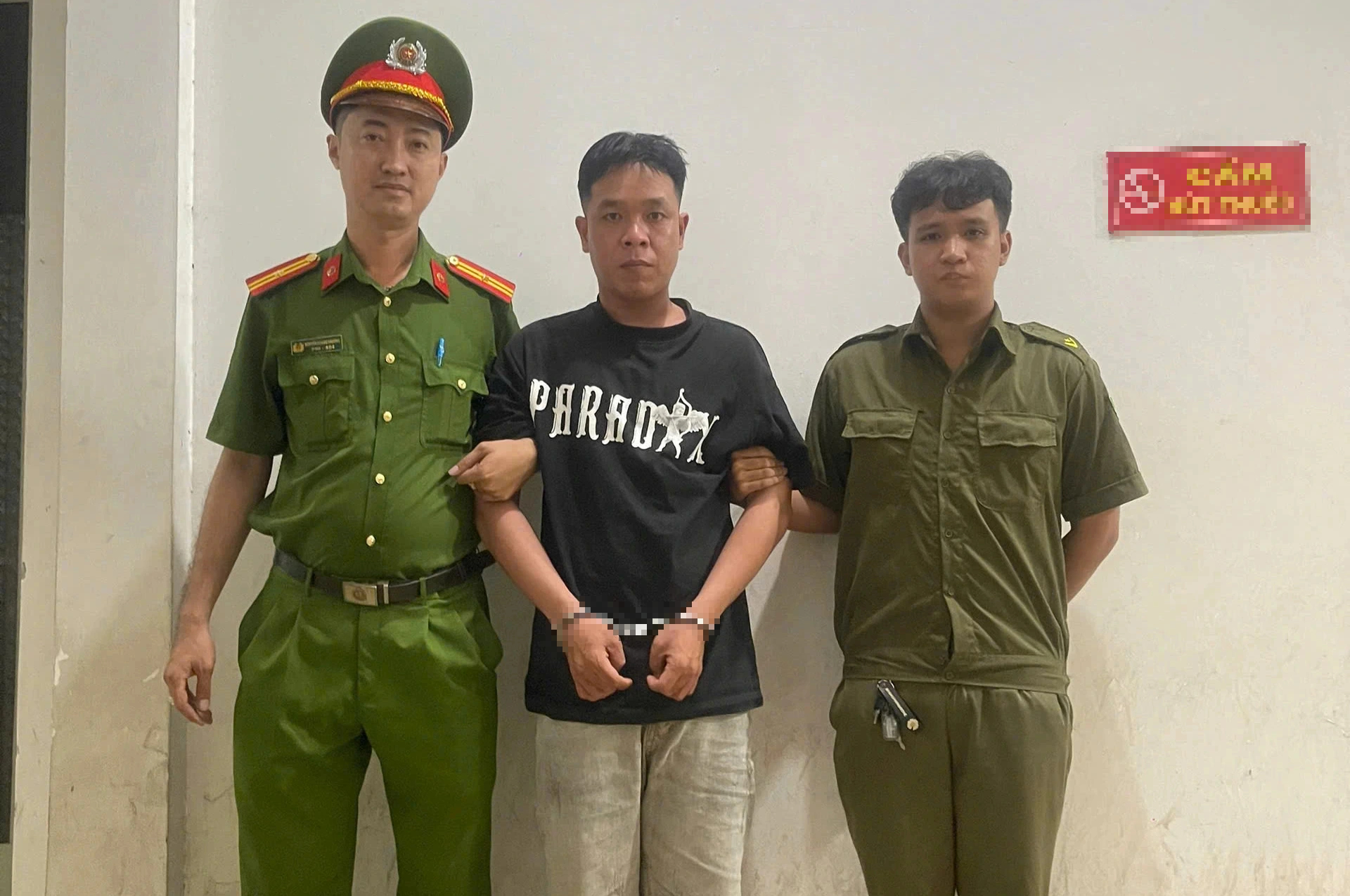 Công an tóm gọn nghi phạm cướp giật tài sản sau 7 giờ gây án- Ảnh 1.