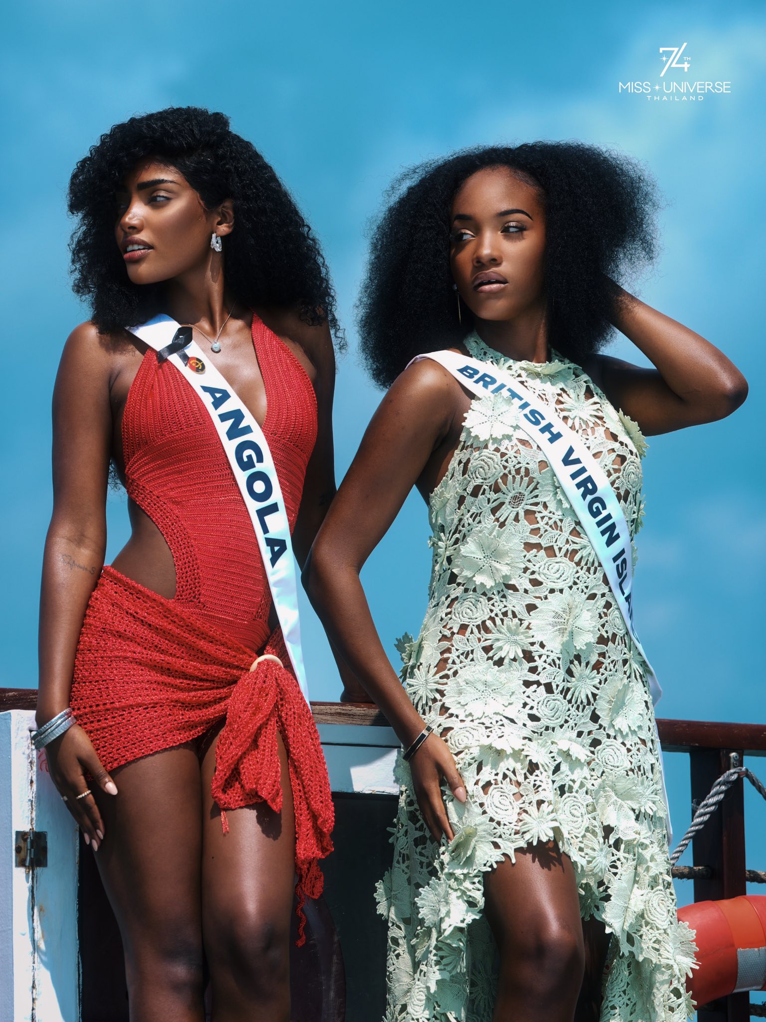 Hương Giang cùng dàn mỹ nhân Miss Universe khoe sắc nóng bỏng - Ảnh 7.