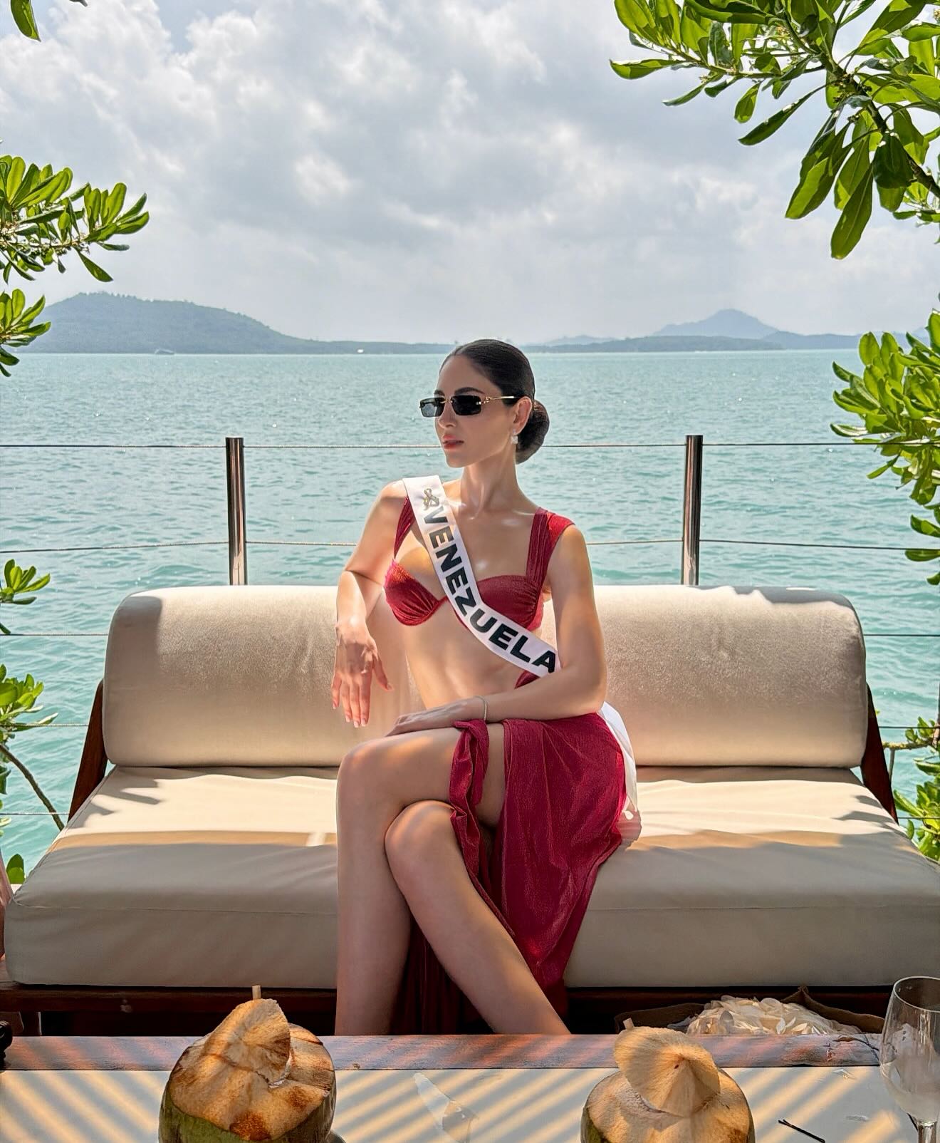 Hương Giang cùng dàn mỹ nhân Miss Universe khoe sắc nóng bỏng - Ảnh 4.
