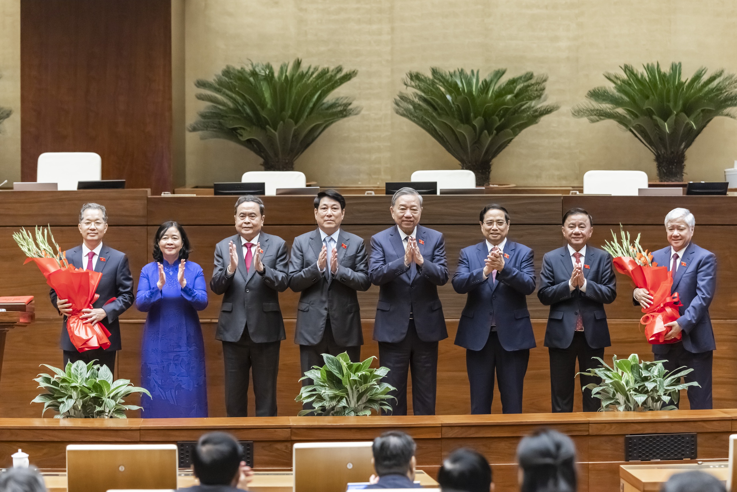 Tân Chánh án TAND tối Nguyễn Văn Quảng cao nói gì trong lời phát biểu nhậm chức? - Ảnh 1.