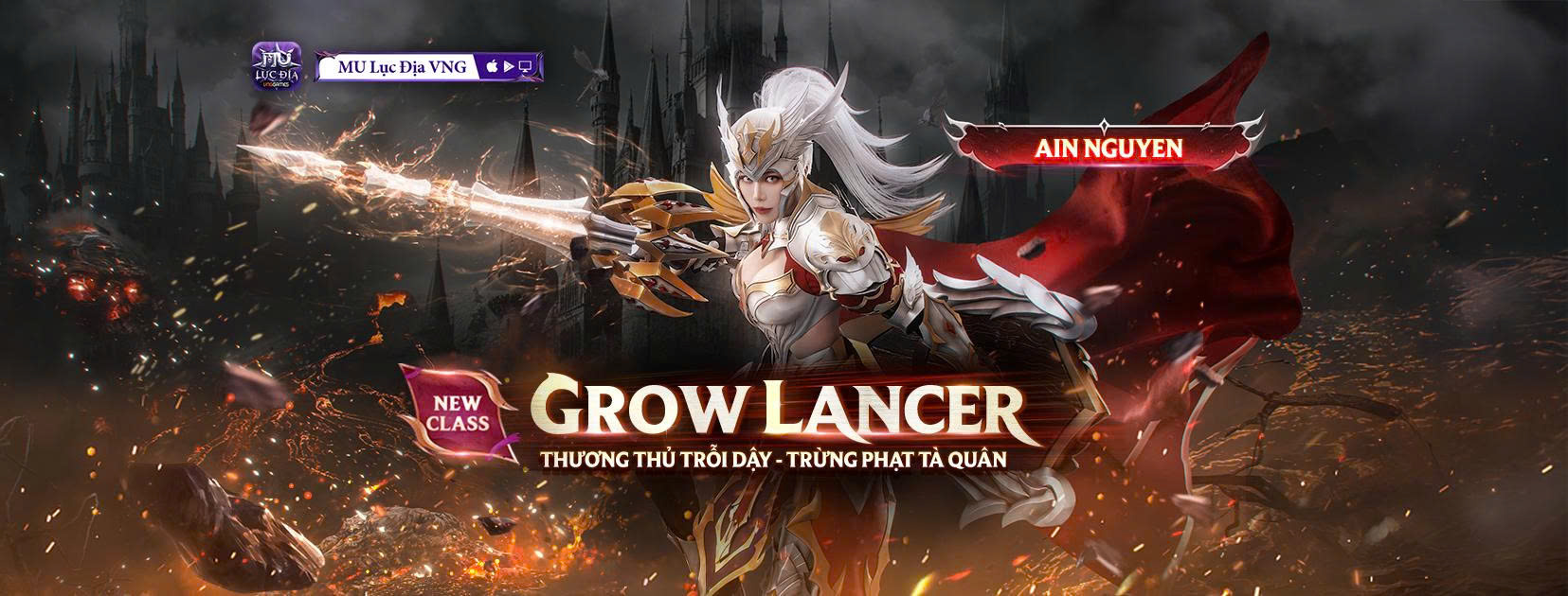 MU Lục Địa VNG ra mắt class thứ 7 – Grow Lancer- Ảnh 1.