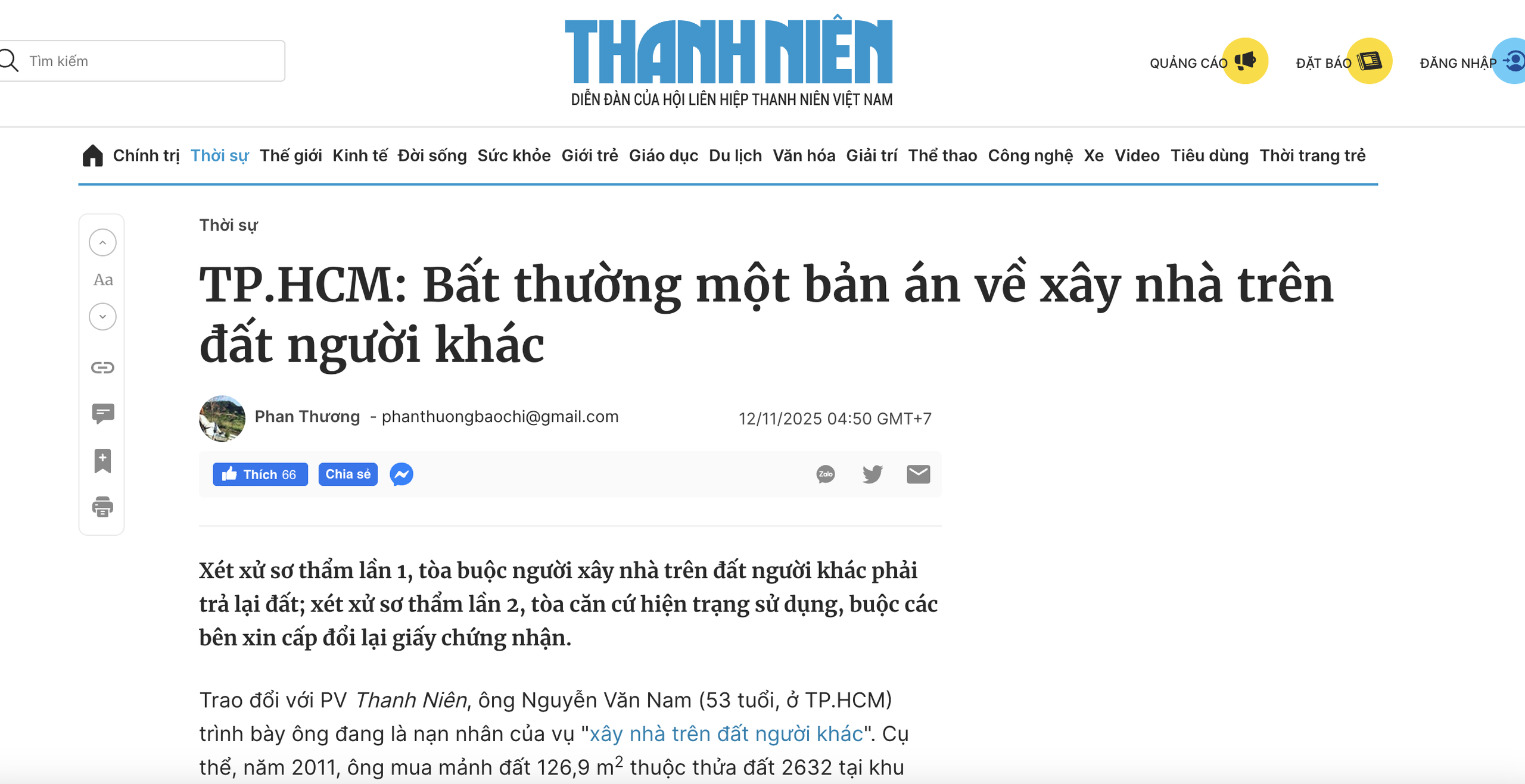 Bị đơn nhận hỗ trợ, bồi thường trên 2 thửa đất - Ảnh 1.