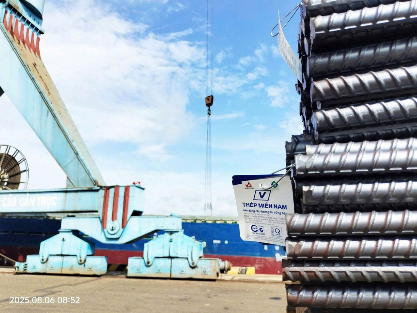 Thép Miền Nam: Biến hạ tầng cảng biển thành sức bật chiến lược - Ảnh 2.