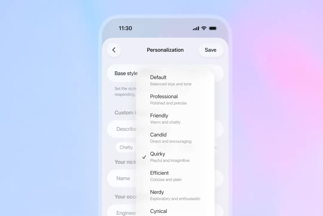 ChatGPT bớt 'lạnh lùng', biết nói chuyện khéo hơn nhờ GPT-5.1 - Ảnh 2.