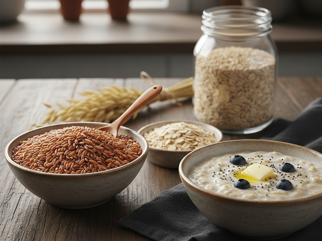 - Ảnh 1. Mỡ máu cao: Chọn gạo lứt hay yến mạch tốt hơn - Ảnh 1.