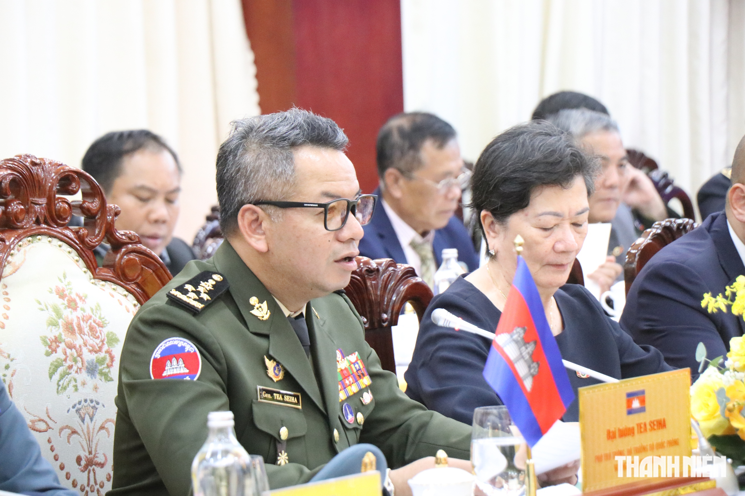 Giao lưu hữu nghị quốc phòng biên giới Việt Nam - Campuchia - Ảnh 10.