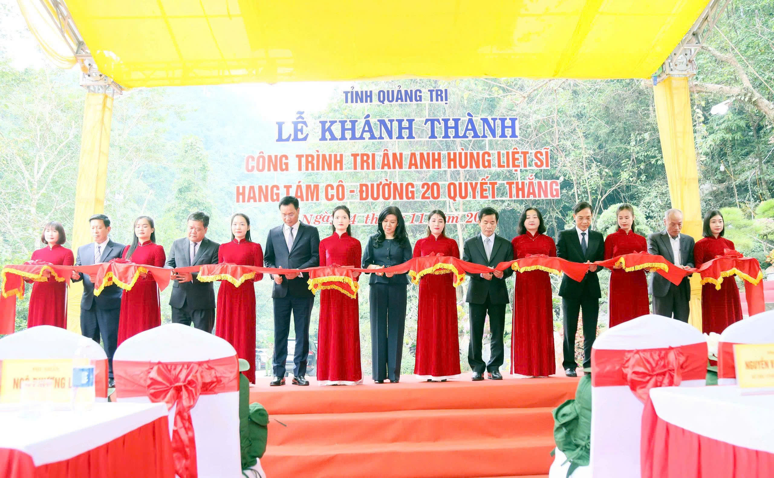 Khánh thành công trình tôn tạo Di tích quốc gia đặc biệt Hang Tám Cô - Ảnh 6.
