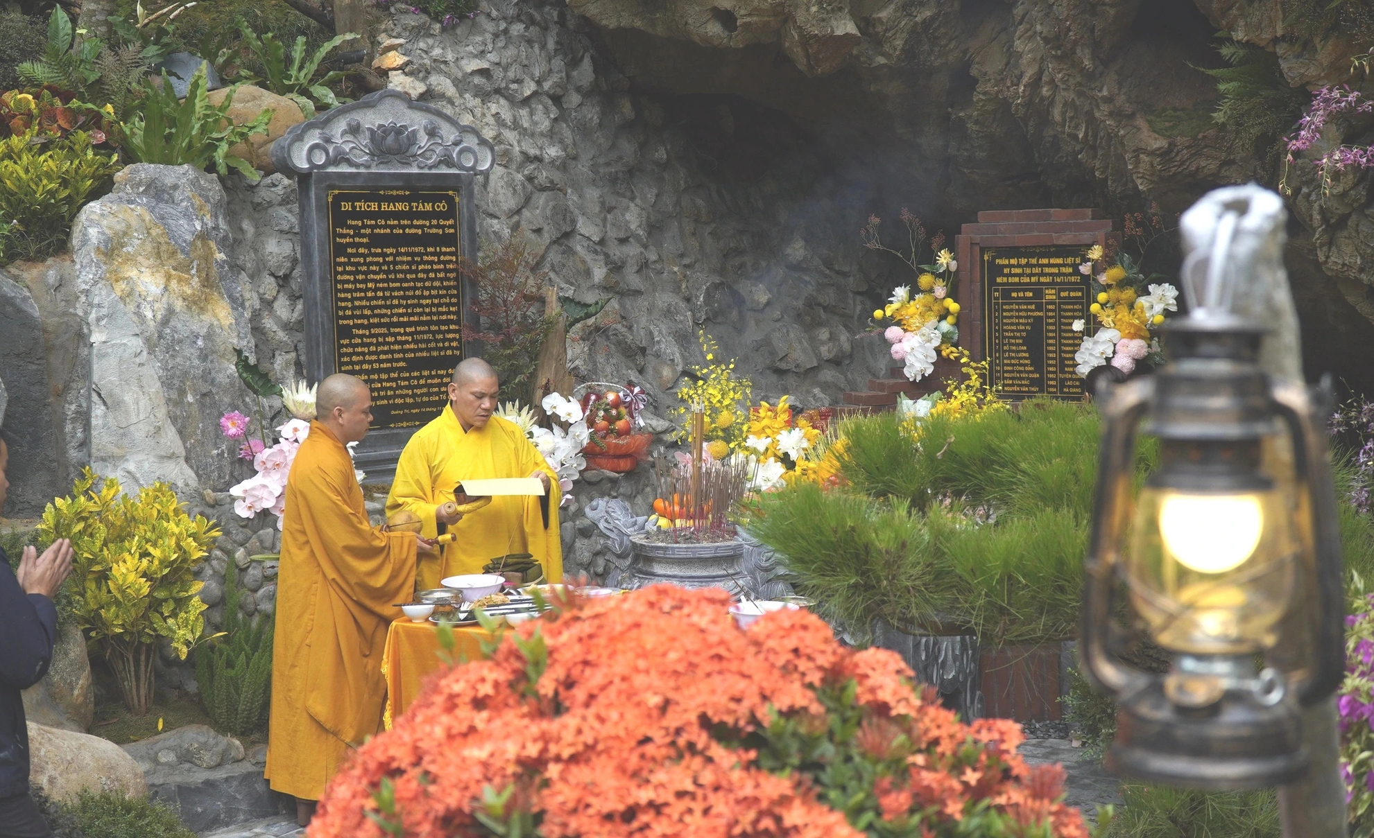Khánh thành công trình tôn tạo di tích quốc gia đặc biệt Hang Tám Cô- Ảnh 7. Khánh thành công trình tôn tạo Di tích quốc gia đặc biệt Hang Tám Cô - Ảnh 4.