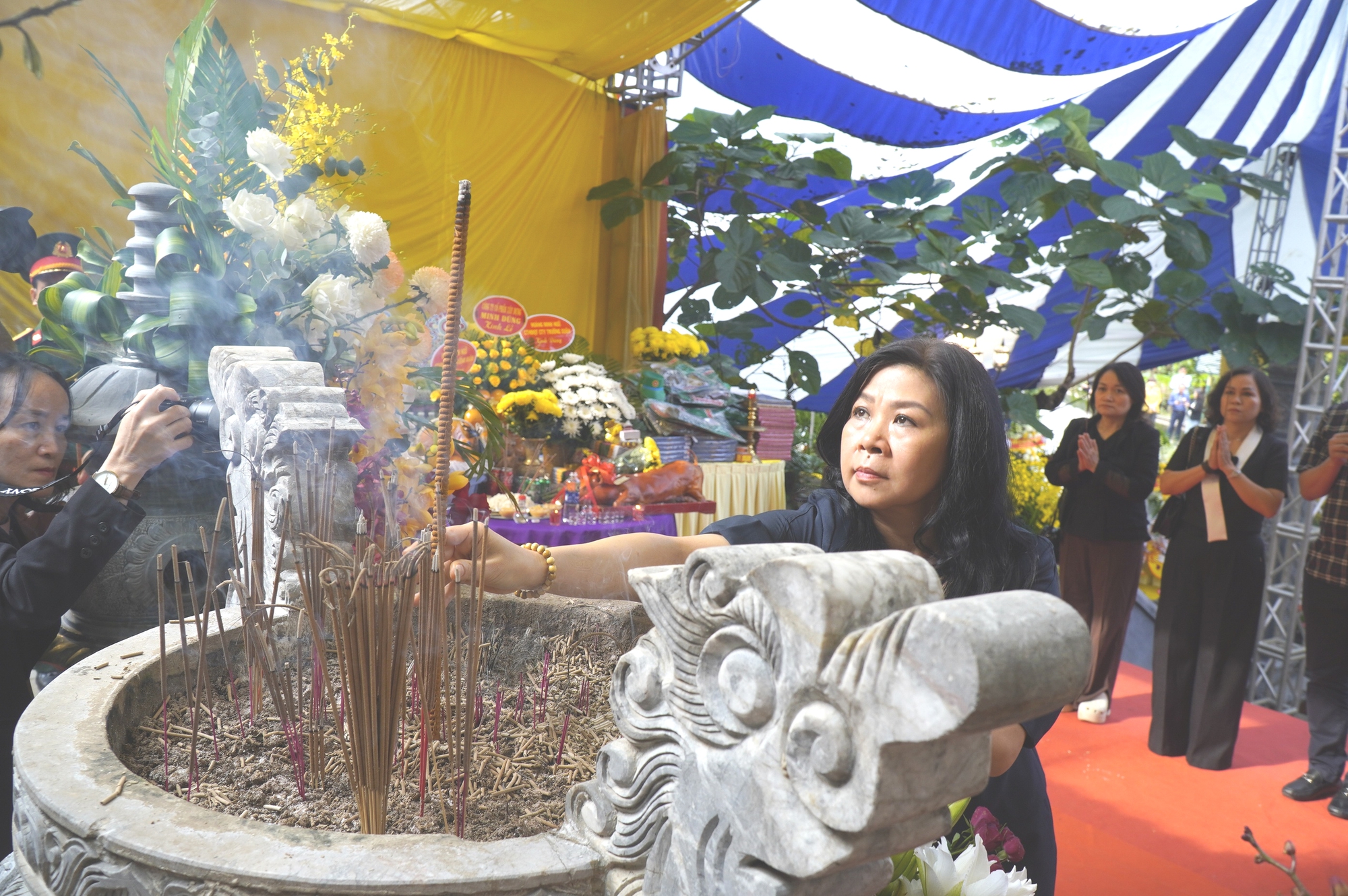 Khánh thành công trình tôn tạo di tích quốc gia đặc biệt Hang Tám Cô- Ảnh 9. Khánh thành công trình tôn tạo Di tích quốc gia đặc biệt Hang Tám Cô - Ảnh 7.