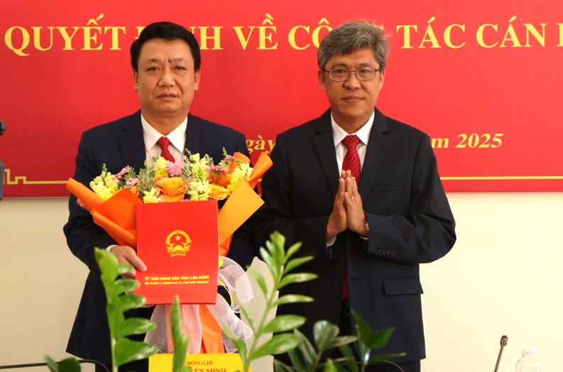 Ông Hoàng Văn Bằng được bổ nhiệm Giám đốc Sở Ngoại vụ tỉnh Lâm Đồng - Ảnh 1.