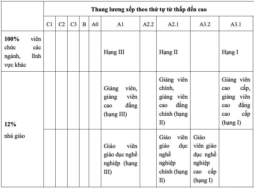 Lương nhà giáo: 88% được xếp thấp hơn viên chức các ngành, lĩnh vực khác- Ảnh 2.