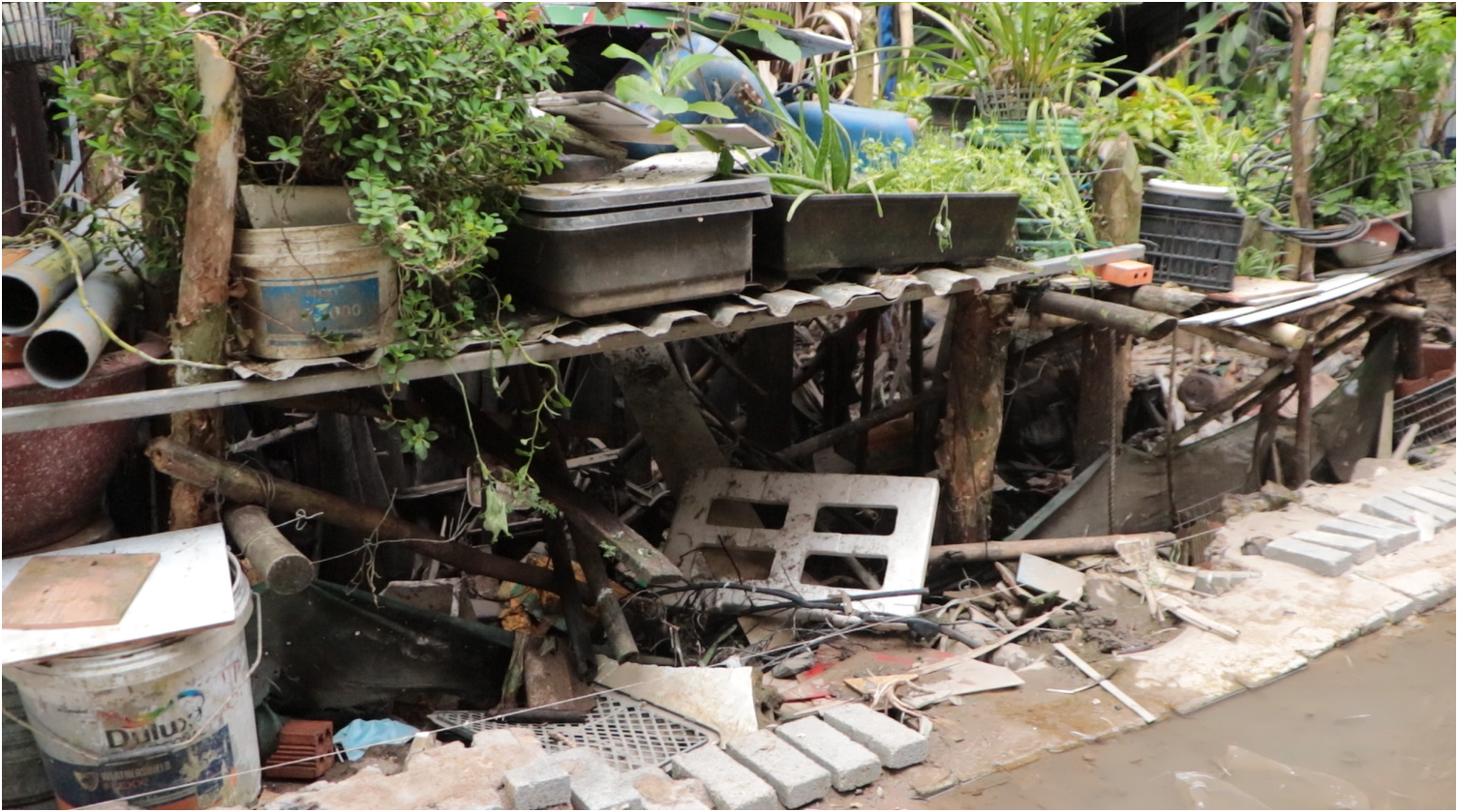 Sạt lở ở TP.HCM - Kỳ 2: D&acirc;n Nh&agrave; B&egrave; sống c&ugrave;ng ngập, lo sạt lở v&agrave; sụt l&uacute;n nh&agrave; - Ảnh 2.