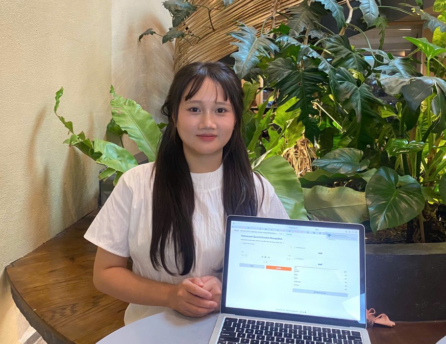 Cô gái tạo ra AI đọc vị cảm xúc người Việt- Ảnh 1. Cô gái tạo ra AI đọc vị cảm xúc người Việt- Ảnh 1.