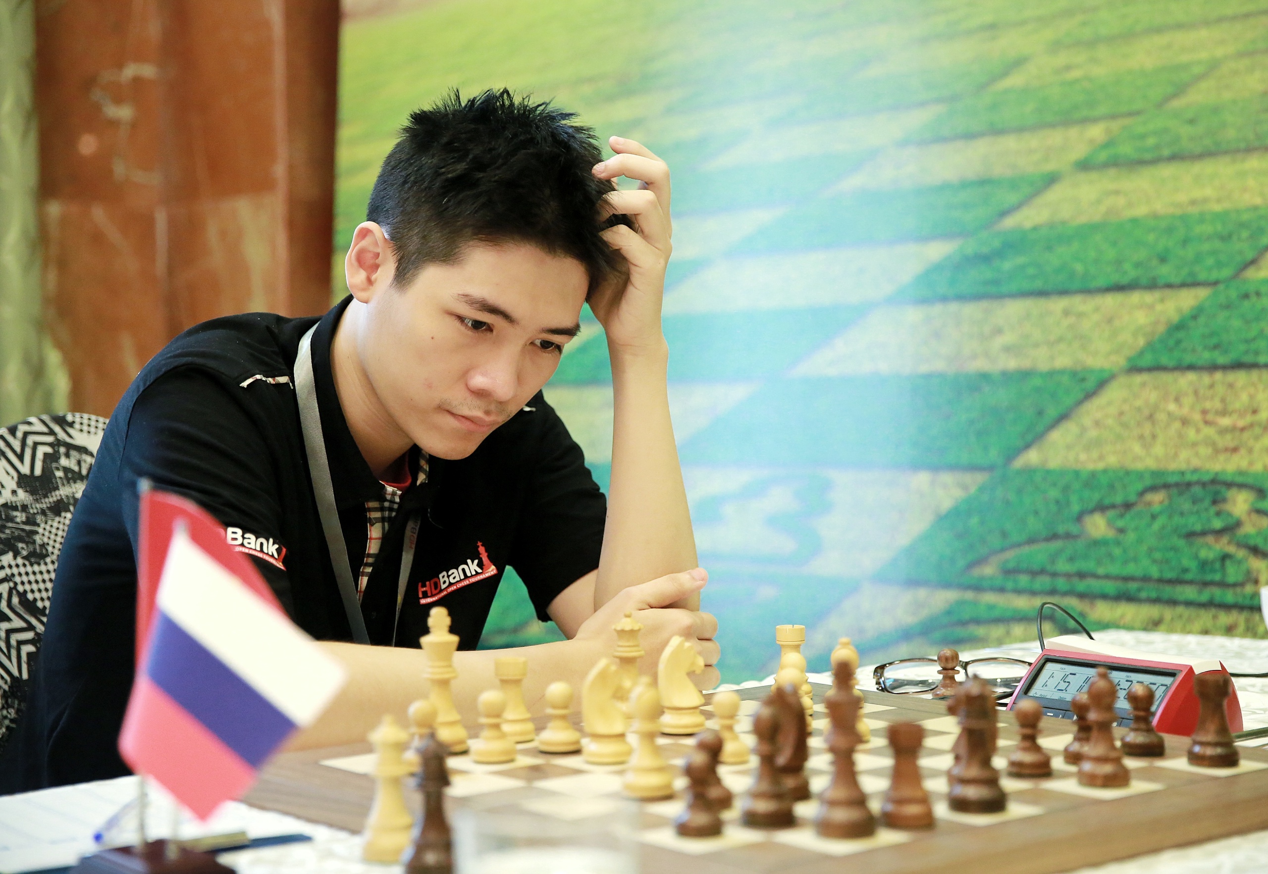 Nóng: Lê Tuấn Minh xuất sắc đoạt HCV cờ vua Đại hội thể thao trí tuệ châu Á- Ảnh 1. Nóng: Lê Tuấn Minh xuất sắc đoạt HCV cờ vua Đại hội thể thao trí tuệ châu Á- Ảnh 1.