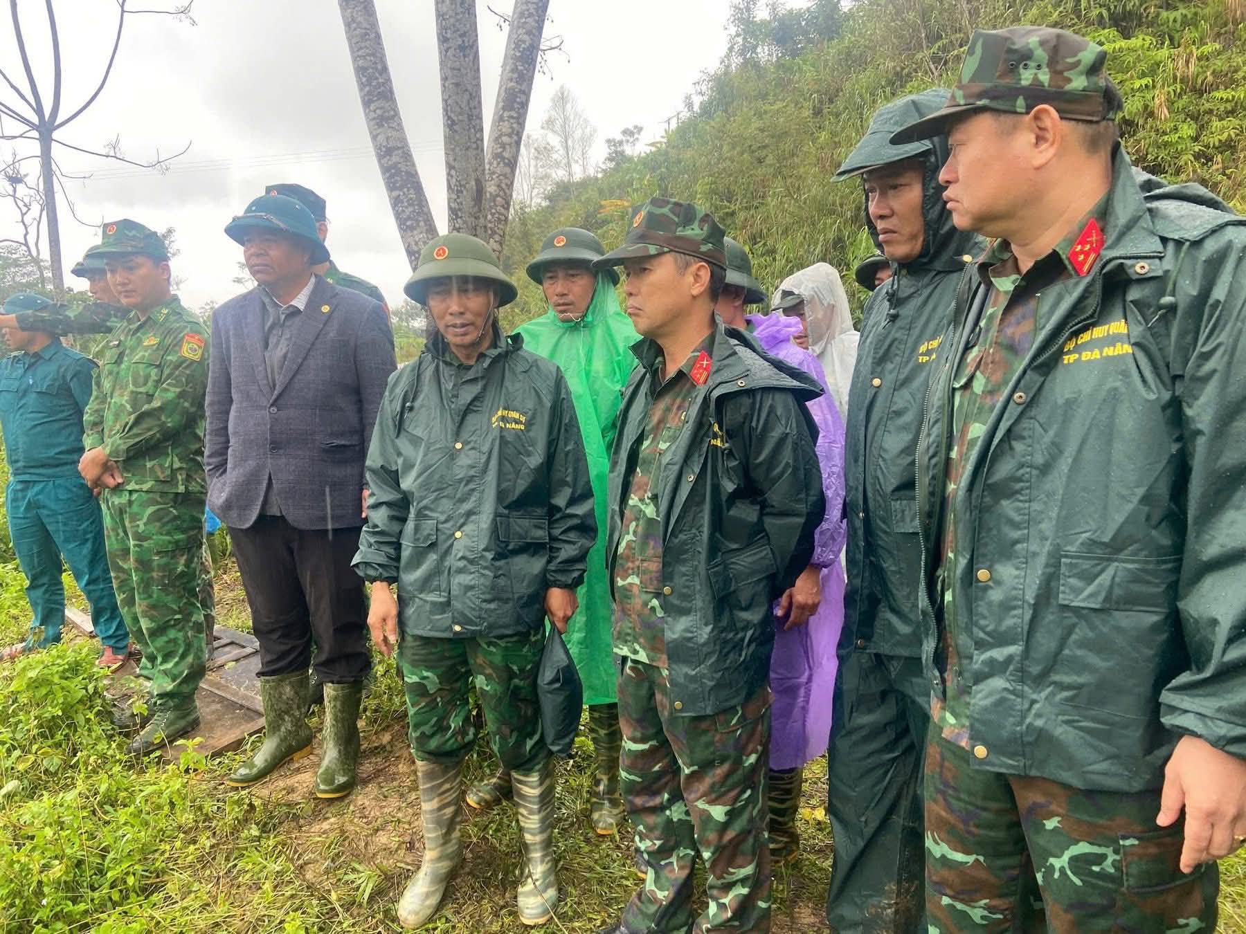 Sạt lở núi ở Đà Nẵng: Đưa chó nghiệp đến hiện trường tìm người mất tích - Ảnh 2.
