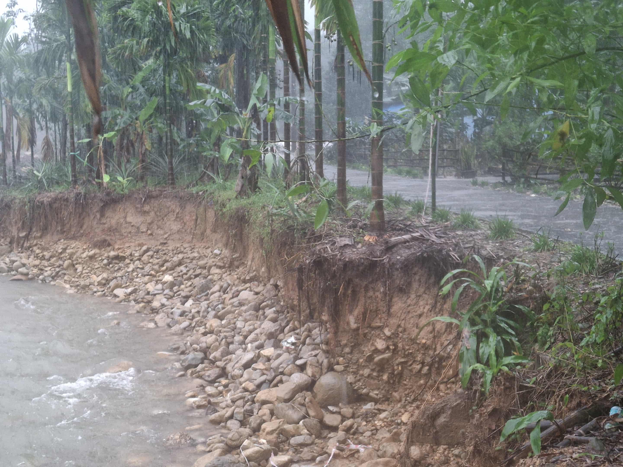 Tuyến đường độc đạo vào 1 thôn miền núi TP.Huế bị sạt lở nghiêm trọng- Ảnh 4. Tuyến đường độc đạo vào 1 thôn miền núi TP.Huế bị sạt lở nghiêm trọng- Ảnh 4.
