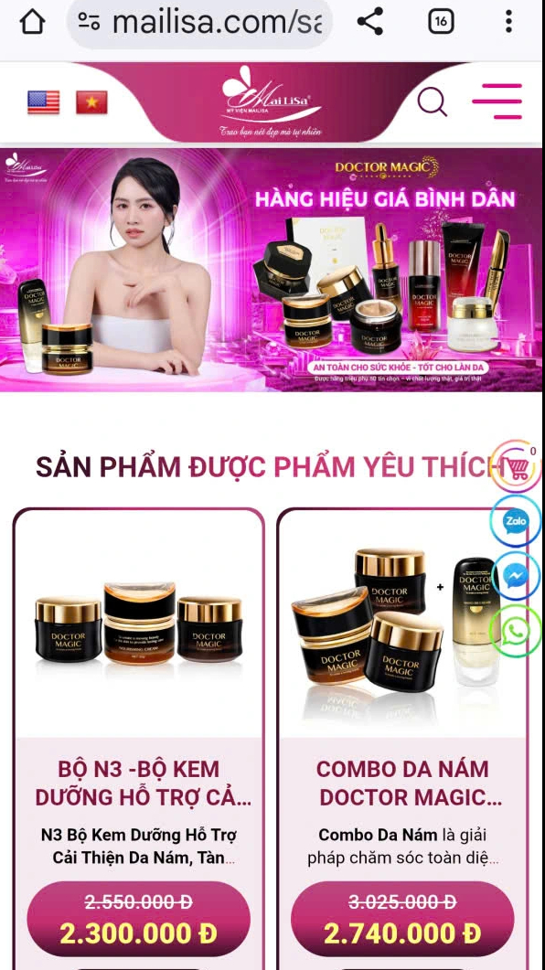 TP.HCM: Kết quả hậu kiểm mỹ phẩm do thẩm mỹ viện Mailisa buôn bán - Ảnh 1.