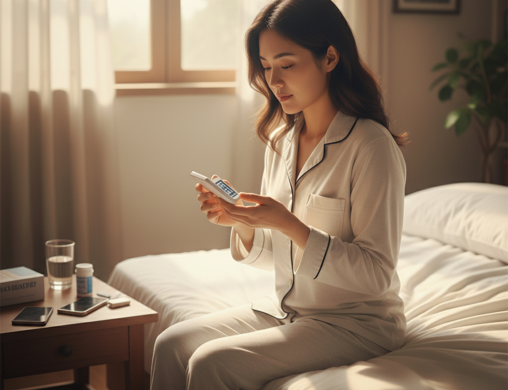 - Ảnh 1. Nên đo đường huyết ngay khi thức dậy hay 1-2 giờ sau khi ăn sáng? - Ảnh 1.