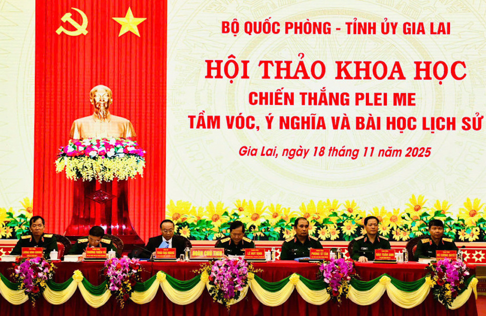 Hội thảo "Chiến thắng Plei Me – Tầm vóc, ý nghĩa và bài học lịch sử" - Ảnh 1.