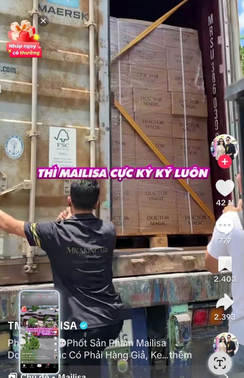 TP.HCM: Kết quả hậu kiểm mỹ phẩm do thẩm mỹ viện Mailisa buôn bán - Ảnh 2.