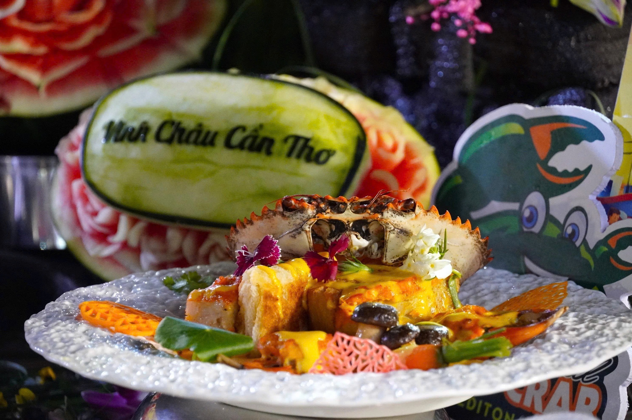 Hơn 100 món ăn từ cua Cà Mau kết hợp đặc sản nhiều vùng miền cả nước - Ảnh 7.