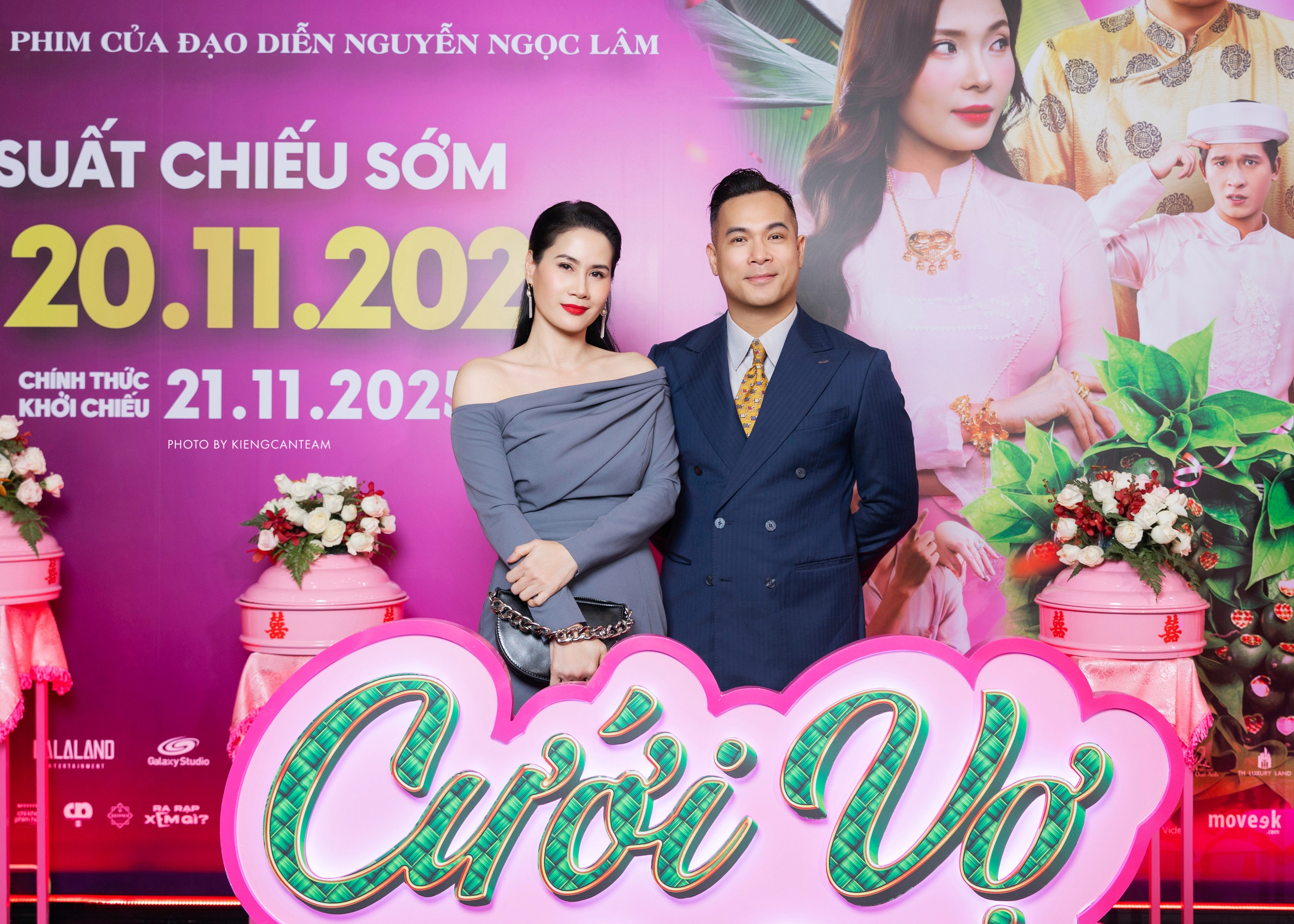 Thúy diễm lộng lẫy bên Lương Thế Thành tại ra mắt phim Cưới vợ cho cha - Ảnh 7.