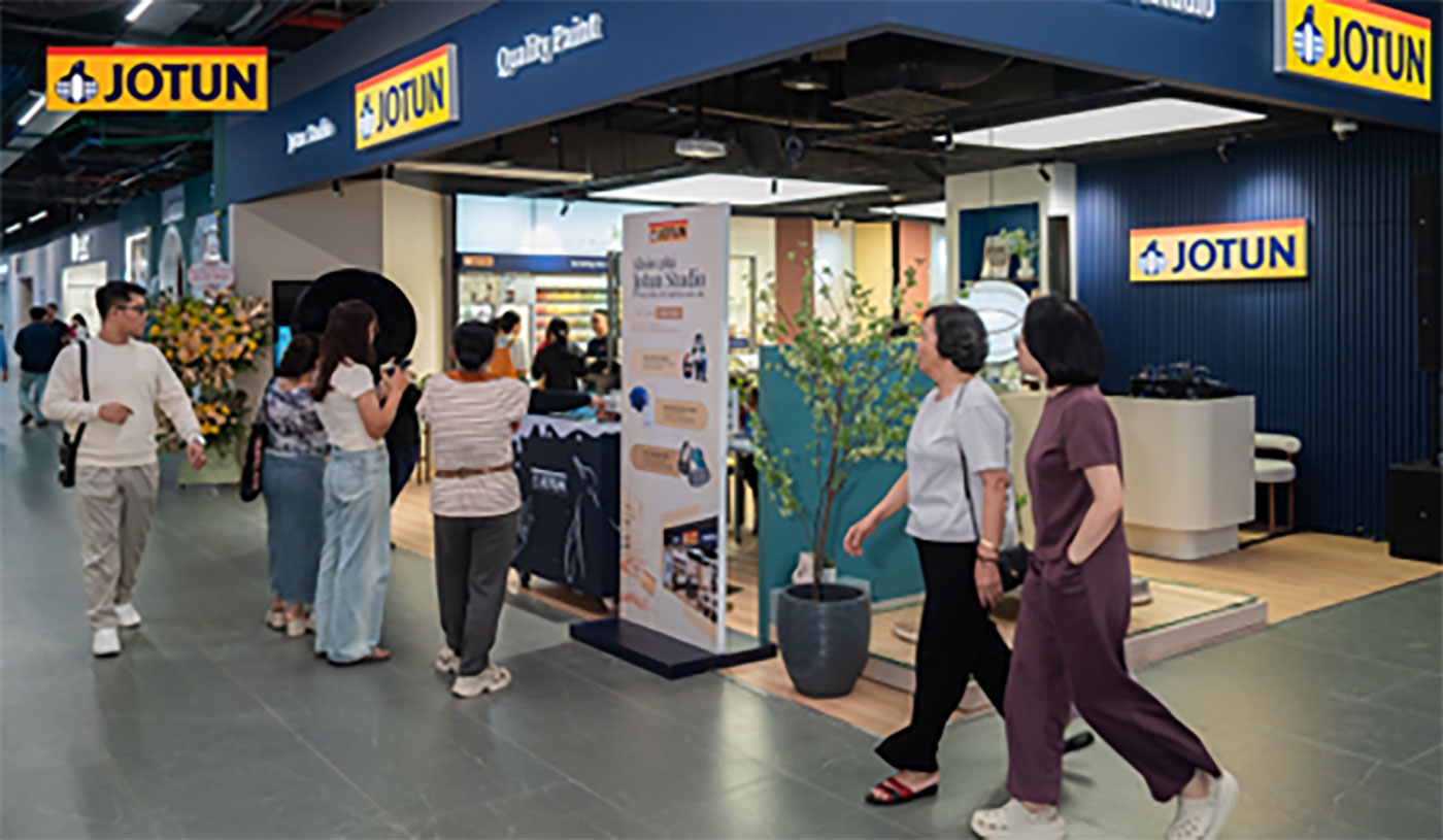 Jotun ra mắt mô hình cửa hàng sơn hiện đại, tôn vinh màu sắc và chất liệu  - Ảnh 4.