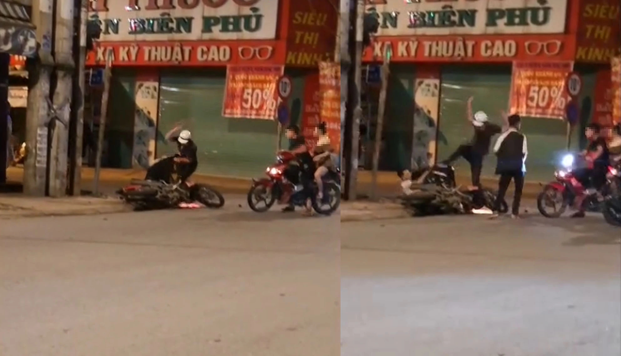 TP.HCM: Công an xác minh clip nhóm người giằng co, đánh túi bụi nam thanh niên- Ảnh 1.