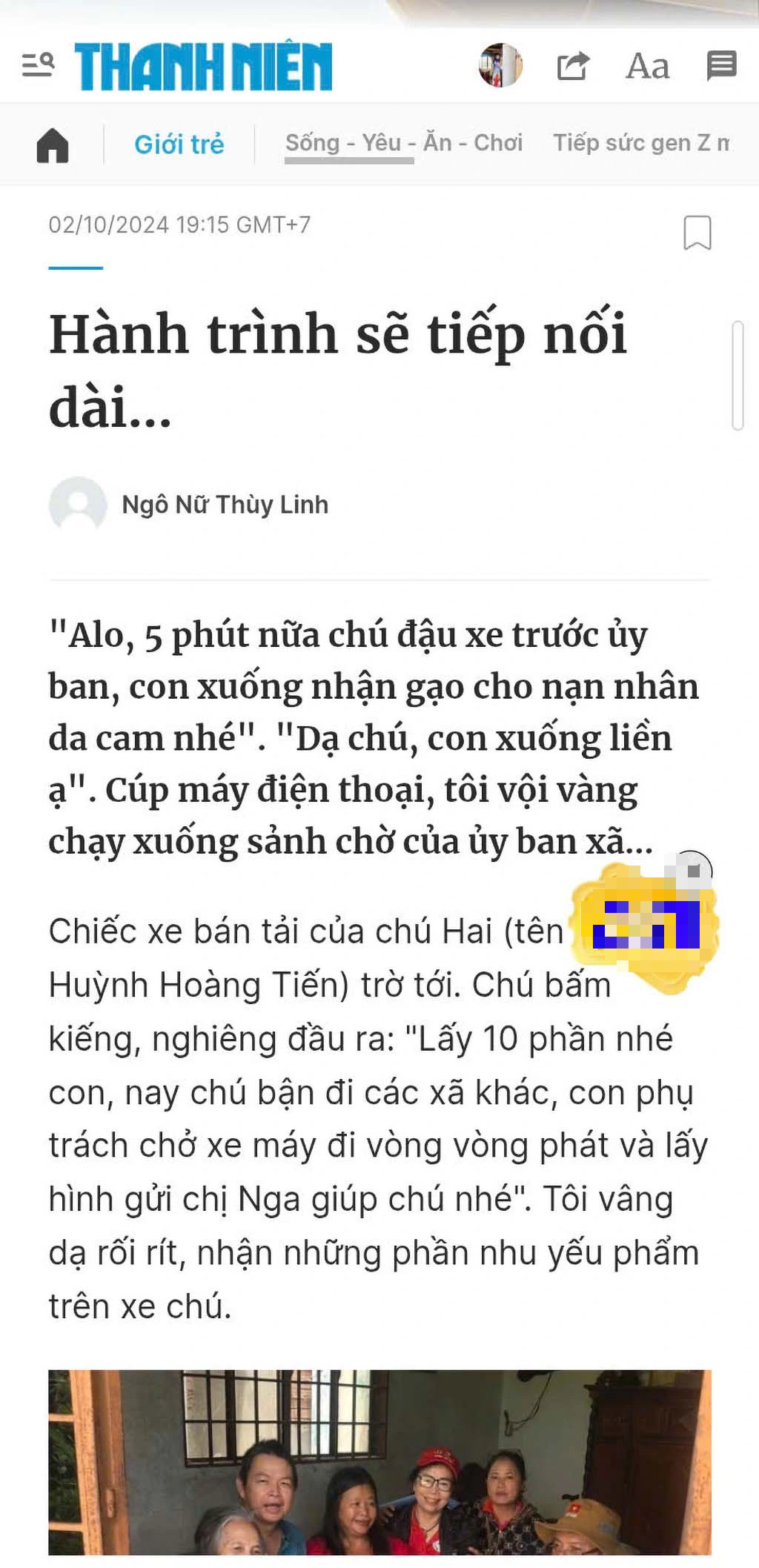 Thanh Niên và tôi: Người bạn đường trên hành trình lan tỏa giá trị nhân ái - Ảnh 2.