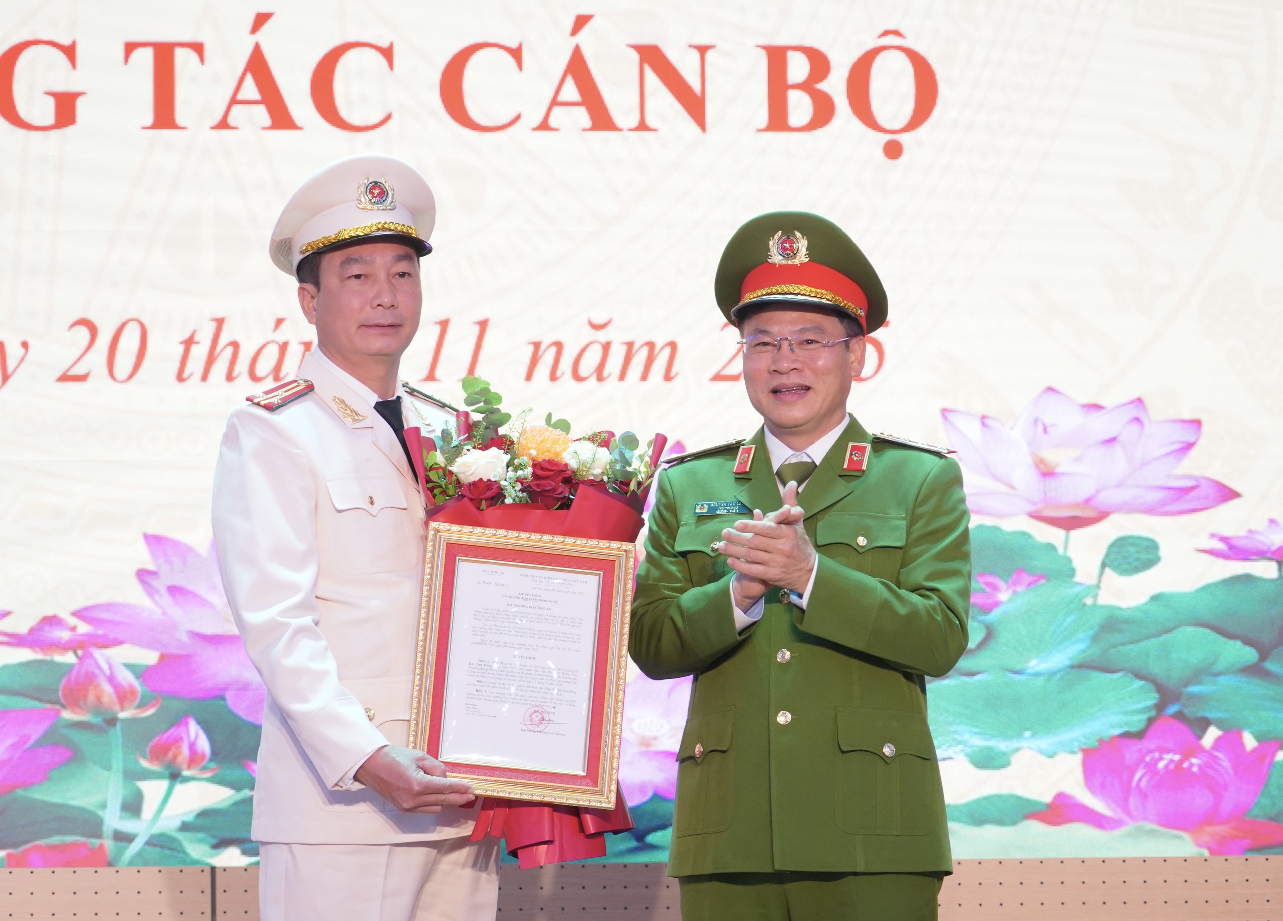 Thượng tá Bùi Duy Hưng được bổ nhiệm làm Cục phó C04 - Ảnh 1.