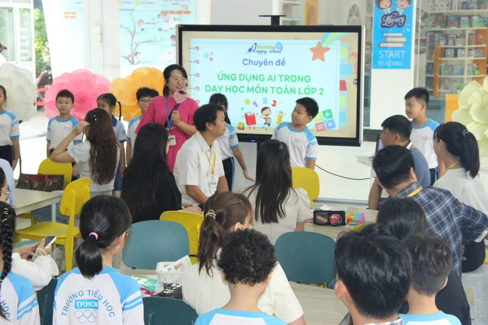 Khi giáo viên mầm non, tiểu học ứng dụng AI dạy học - Ảnh 1.