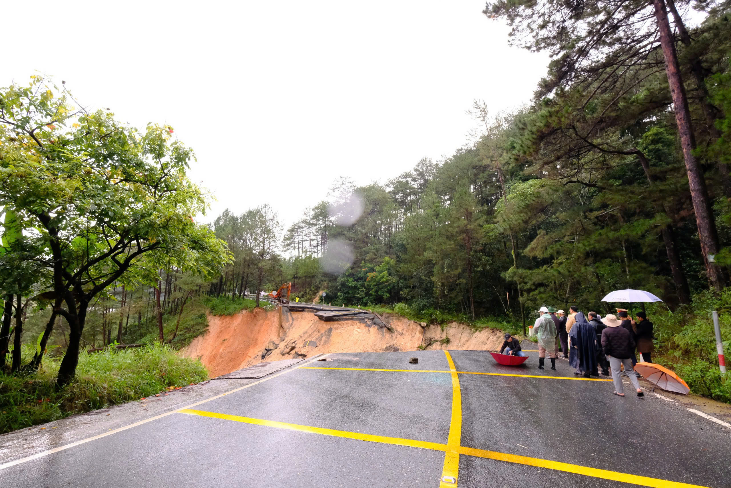 Công bố tình huống khẩn cấp về thiên tai sạt lở đèo Mimosa - Ảnh 5.