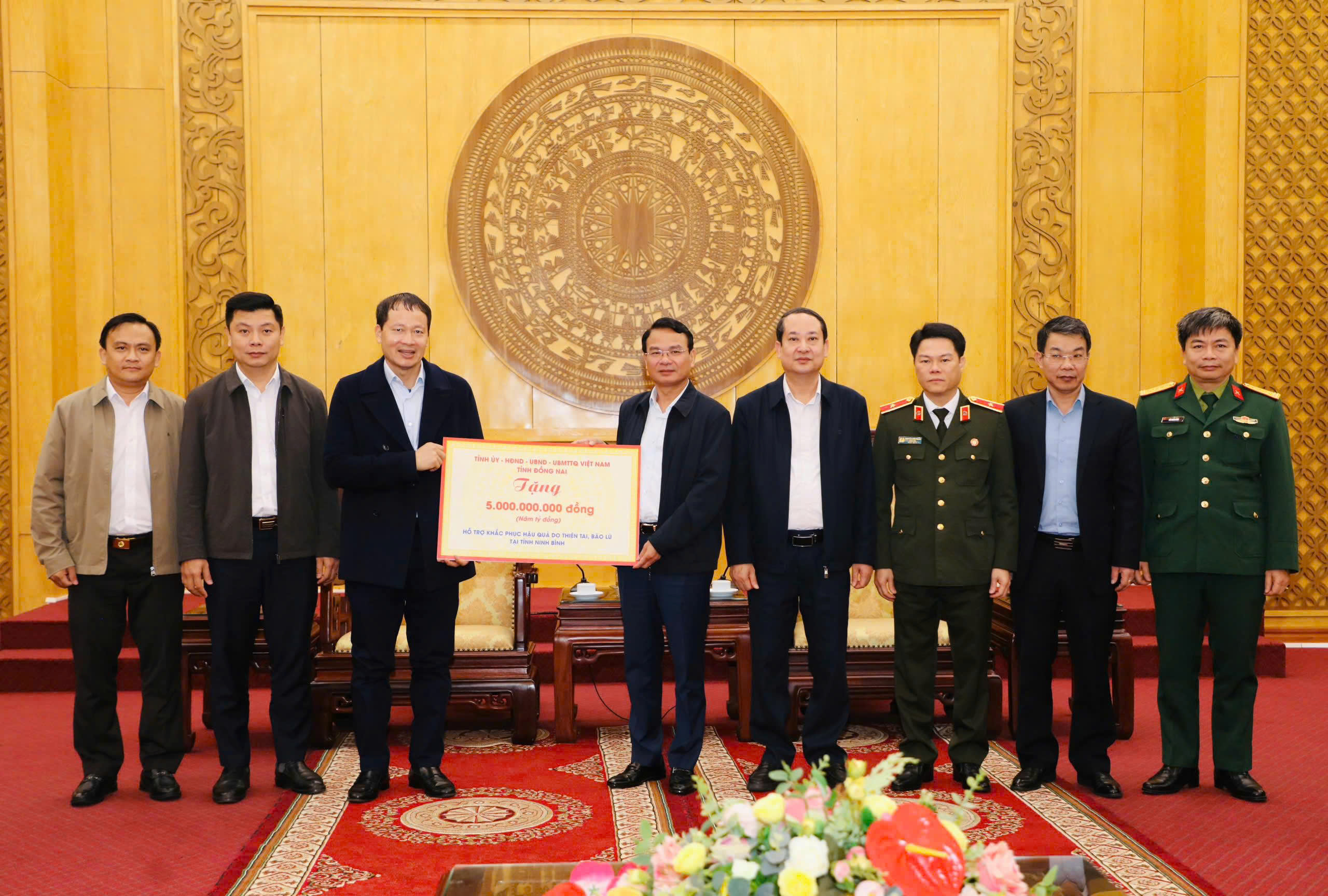 Đồng Nai hỗ trợ 13 tỉ đồng giúp Thanh Hóa, Ninh Bình khắc phục bão lũ- Ảnh 2.