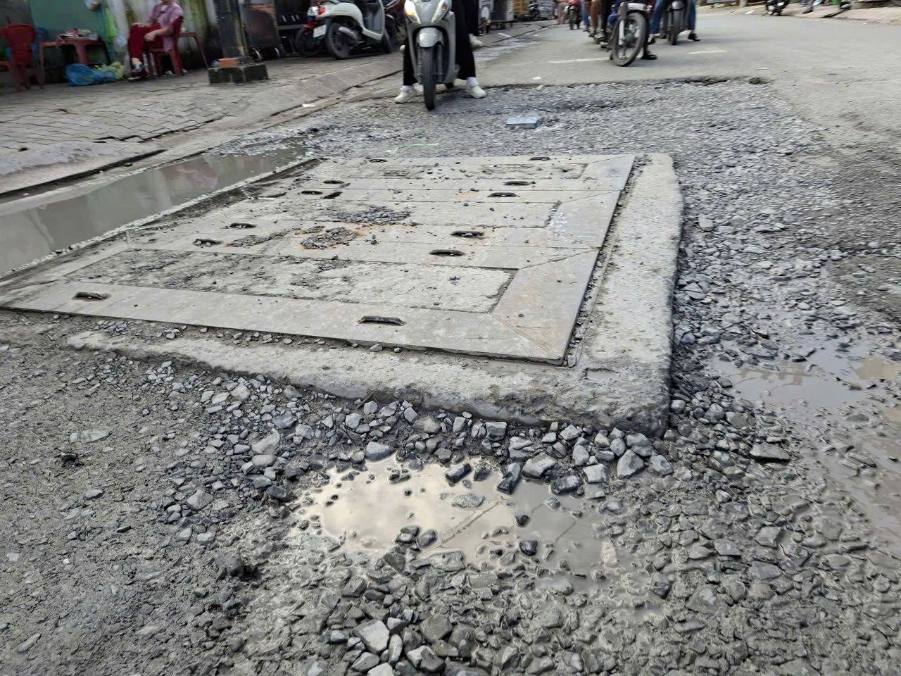 Thi công không tái lập mặt đường- Ảnh 1. Thi công không tái lập mặt đường- Ảnh 1.