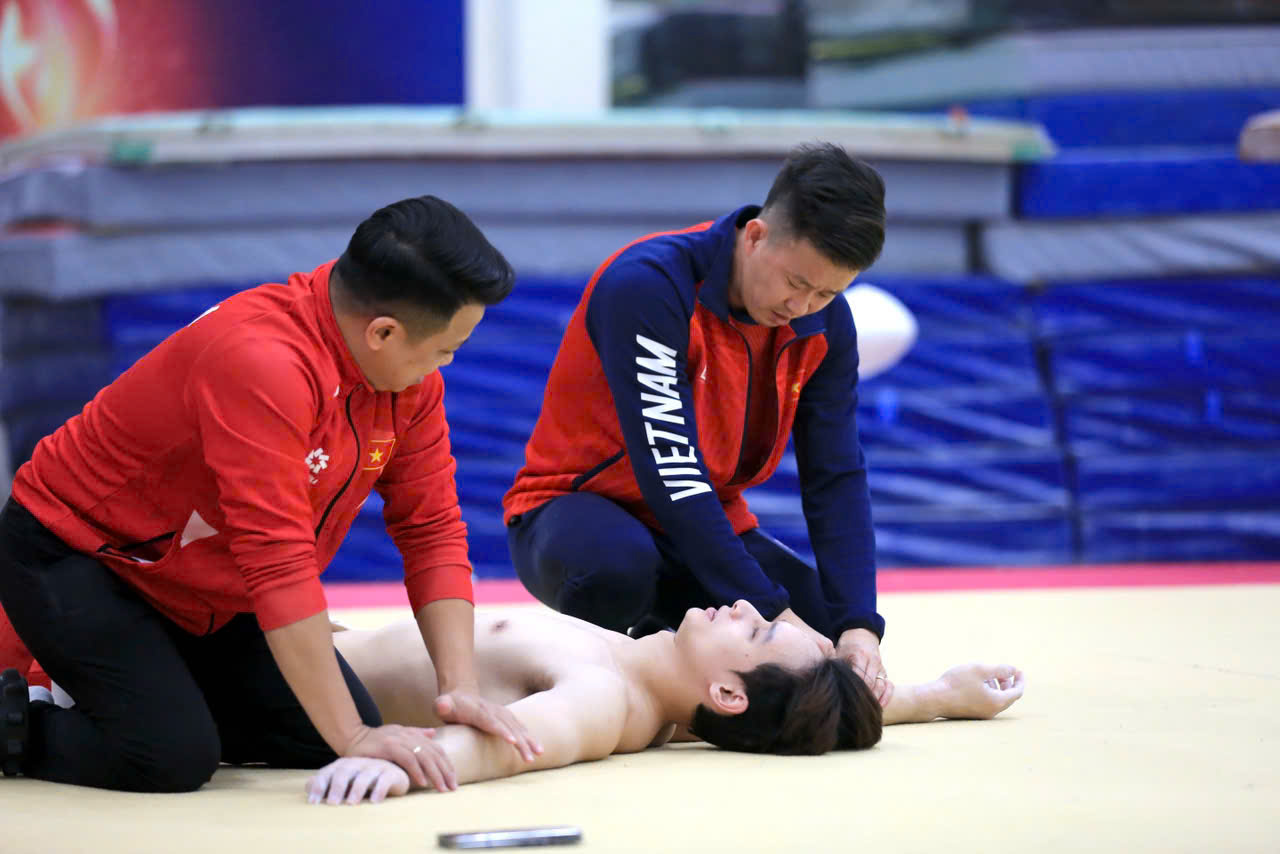 'Hot boy’ thể dục dụng cụ và giấc mơ vàng SEA Games 33: Khi bị Thái Lan làm khó- Ảnh 9.