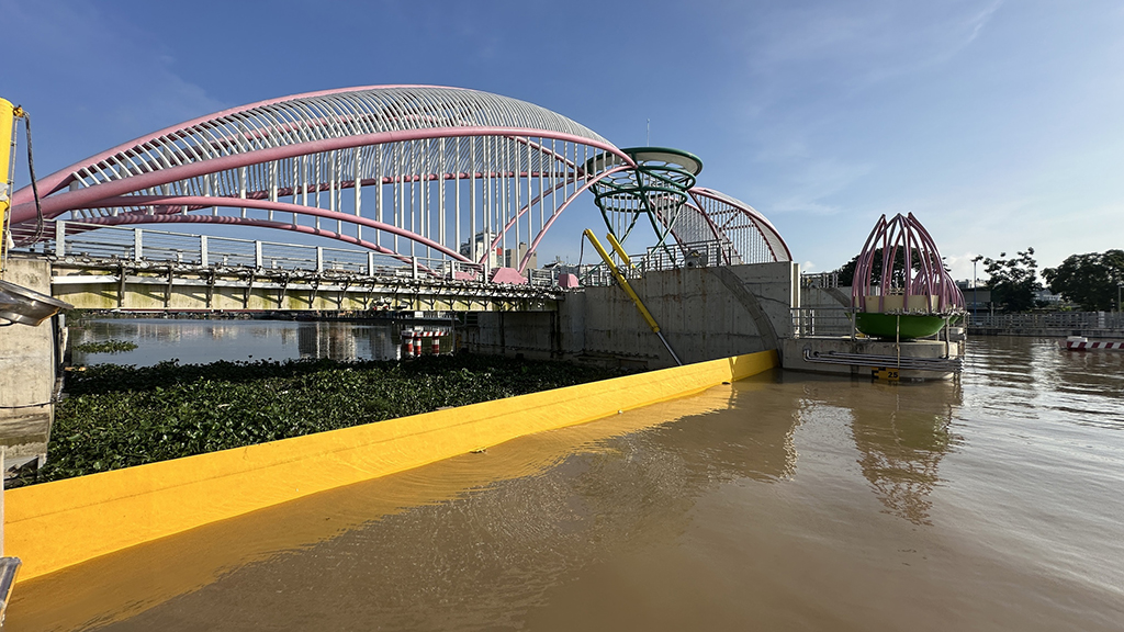 Giải quyết tình trạng ngập lụt tại Cần Thơ Trước thách thức triều cường gia tăng - Ảnh 2.