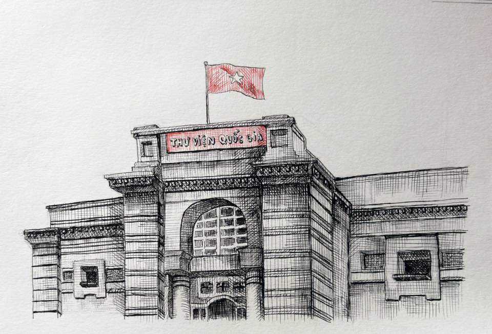 'Harta Karun' di perpustakaan umum pertama di Vietnam - Foto 3. 'Kho báu' trong thư viện công cộng đầu tiên ở Việt Nam - Ảnh 3.