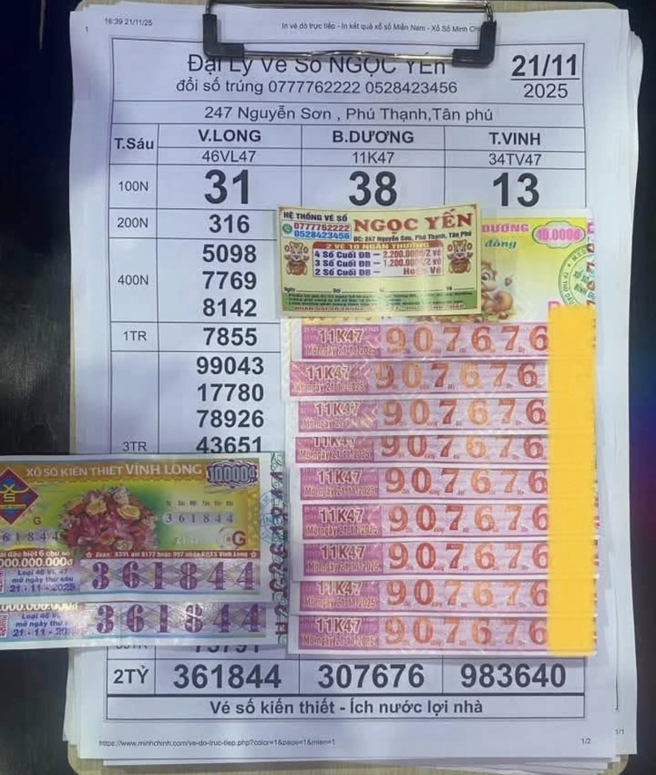 Đại lý TP.HCM đổi thưởng hàng loạt tờ xổ số miền Nam, công nhân trúng 4 tỉ - Ảnh 1.