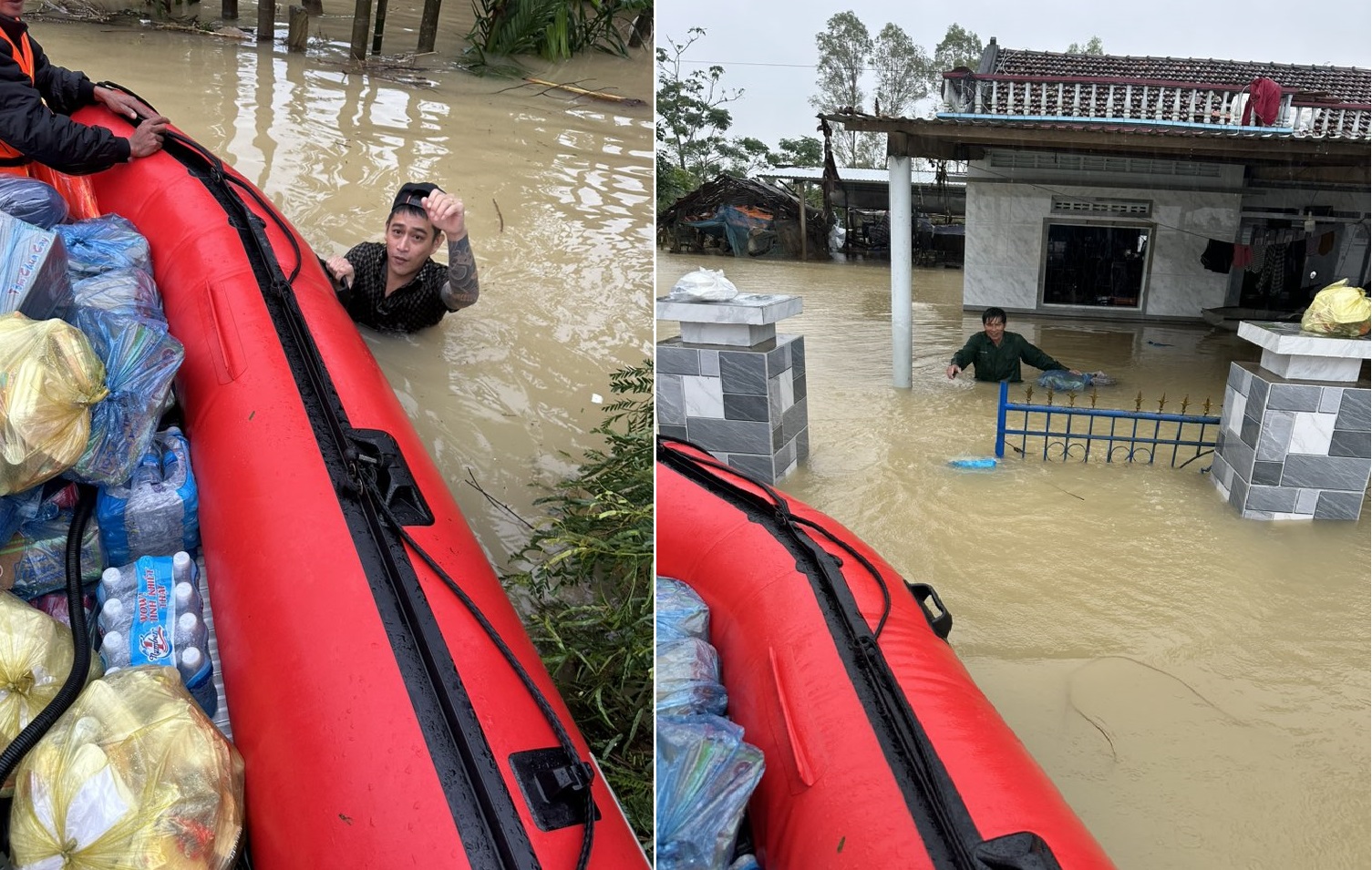 Đội cứu hộ thiện nguyện Hà Tĩnh ngày đêm ứng cứu người dân vùng lũ Đắk Lắk - Ảnh 2.