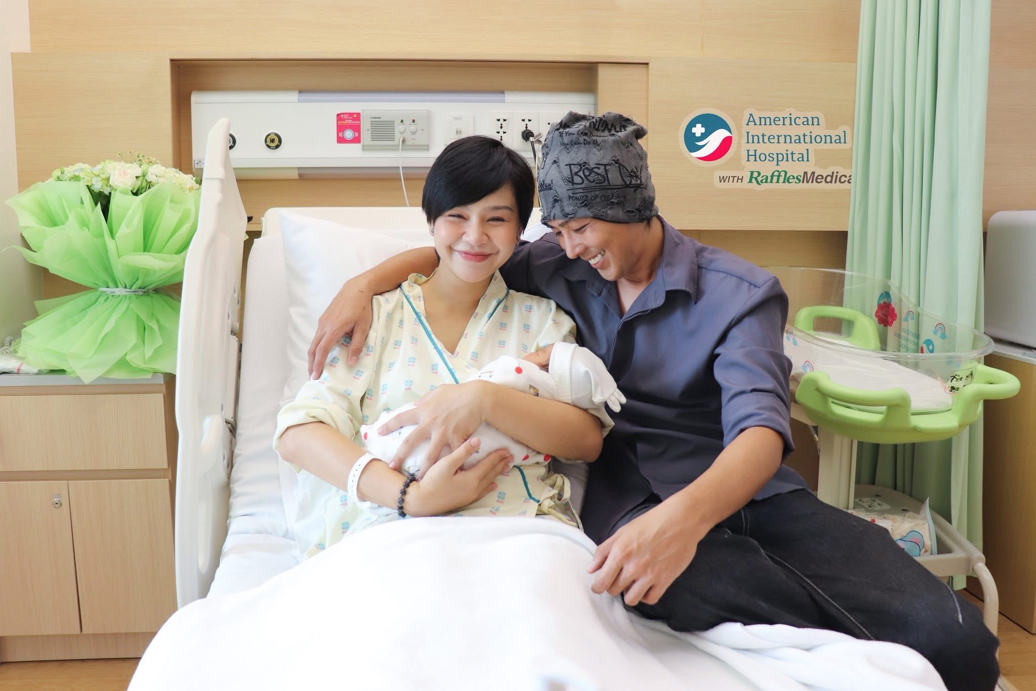 Nam diễn viên 'Chị Mười Ba' đón con gái đầu lòng bên vợ người mẫu- Ảnh 1.