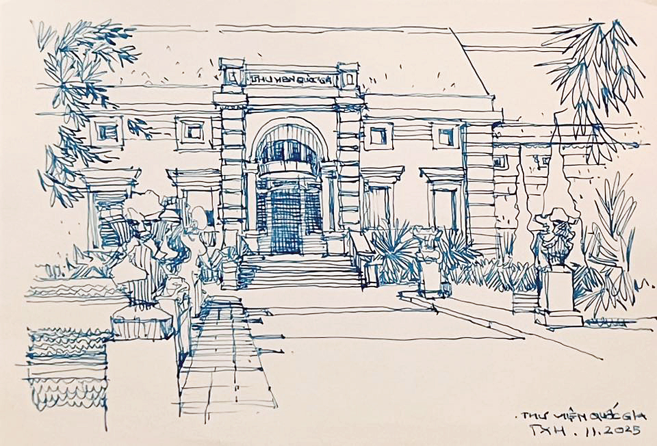 'Harta Karun' di perpustakaan umum pertama di Vietnam - Foto 1. 'Kho báu' trong thư viện công cộng đầu tiên ở Việt Nam - Ảnh 1.