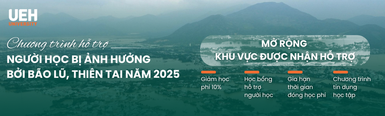Giảm học phí sinh viên và nhiều hoạt động hướng về đồng bào vùng bão lũ- Ảnh 1.
