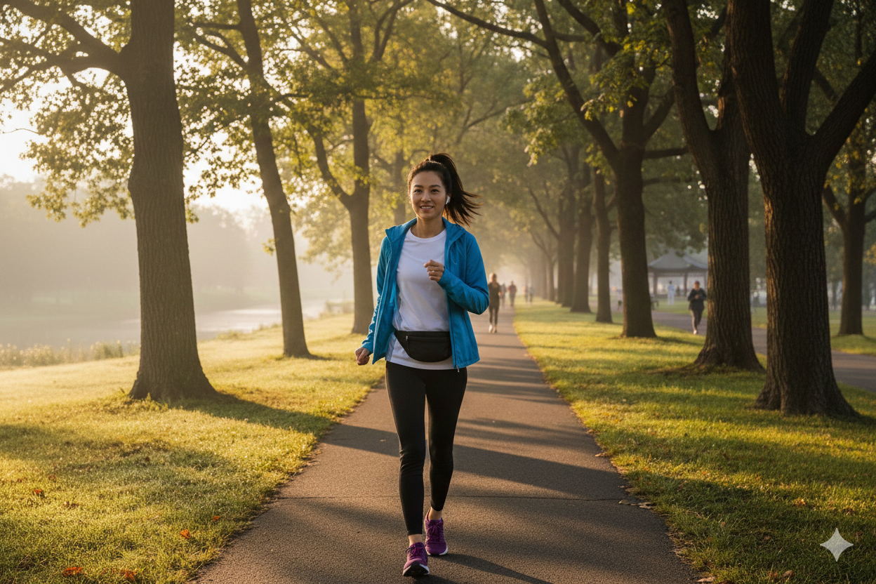 Đi bộ buổi sáng: Muốn nhân thêm lợi ích, đừng quên tách trà quen thuộc này! - Ảnh 1.
