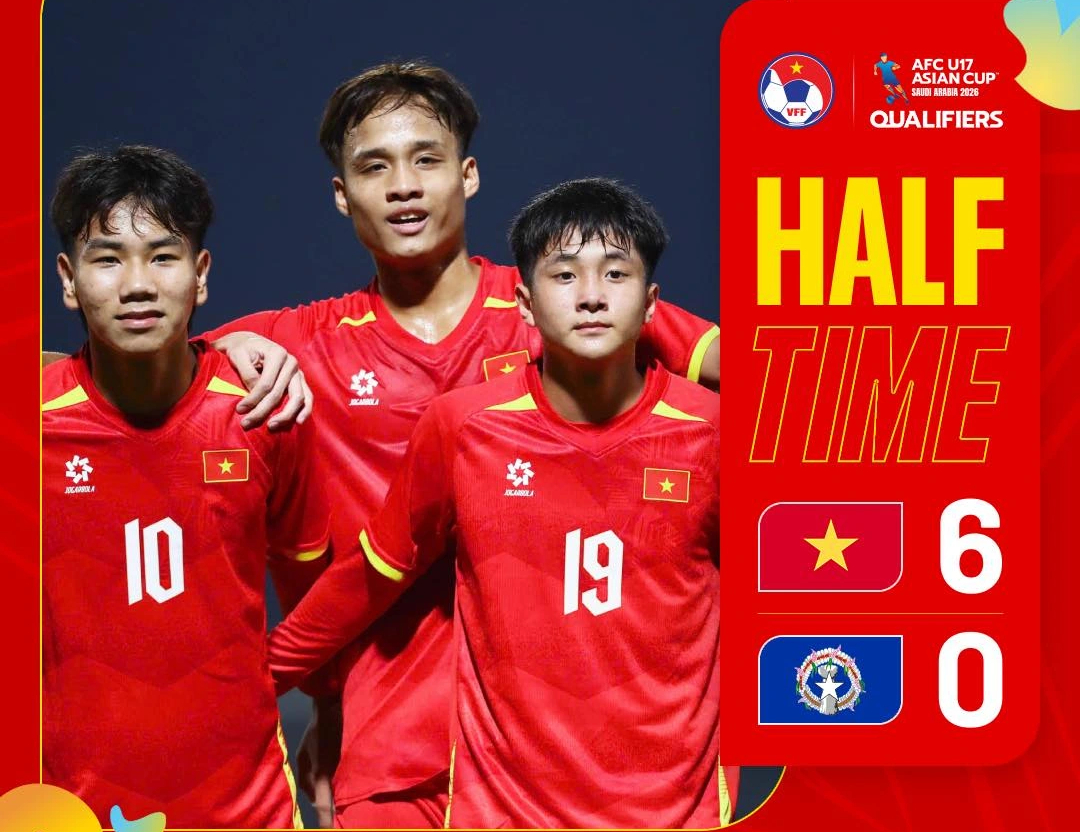 Bảng xếp hạng U.17 châu Á mới nhất: U.17 Việt Nam qua mặt Malaysia, chiếm ngôi đầu ngoạn mục- Ảnh 1.