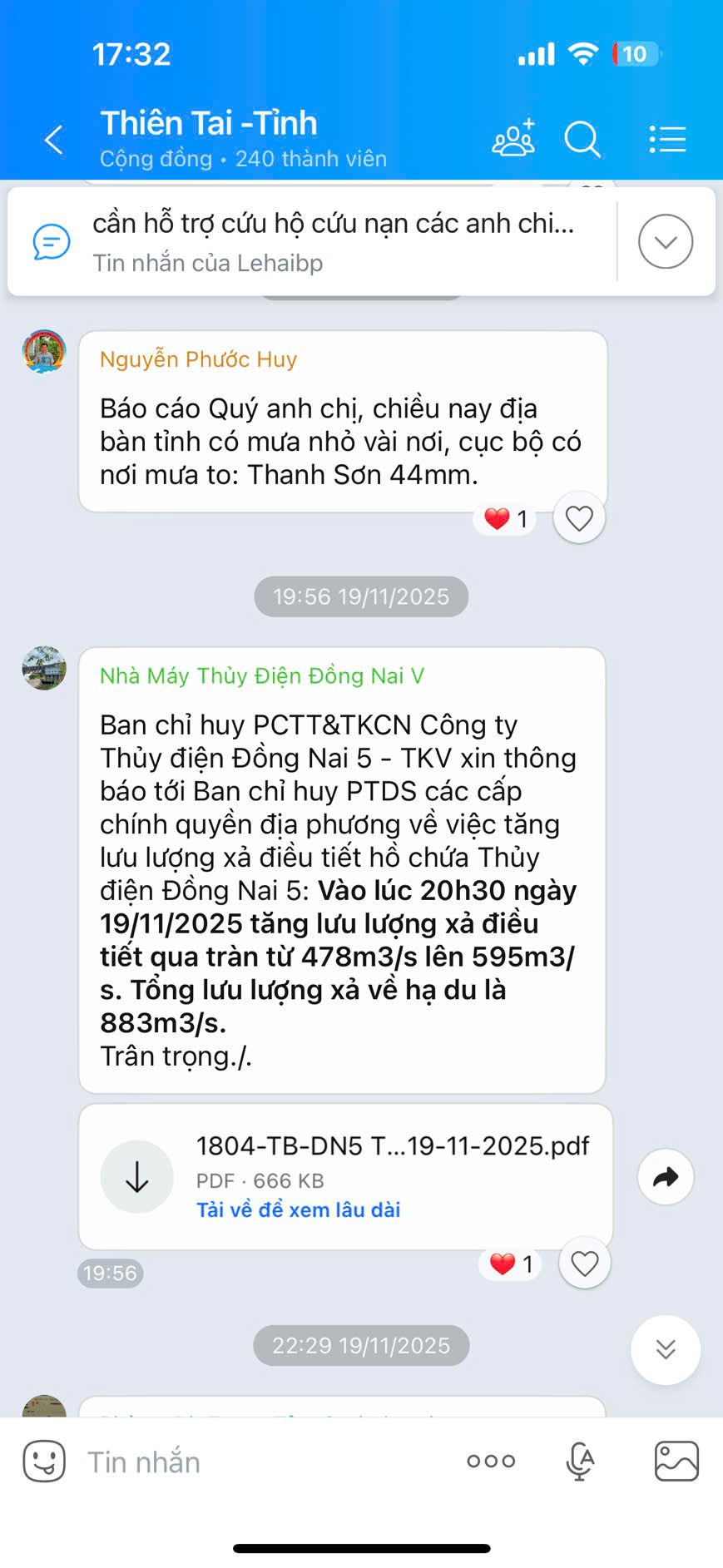 Thủy điện Đồng Nai 5 phản hồi khi xã nói 'không nhận được thông báo xả lũ'- Ảnh 7.