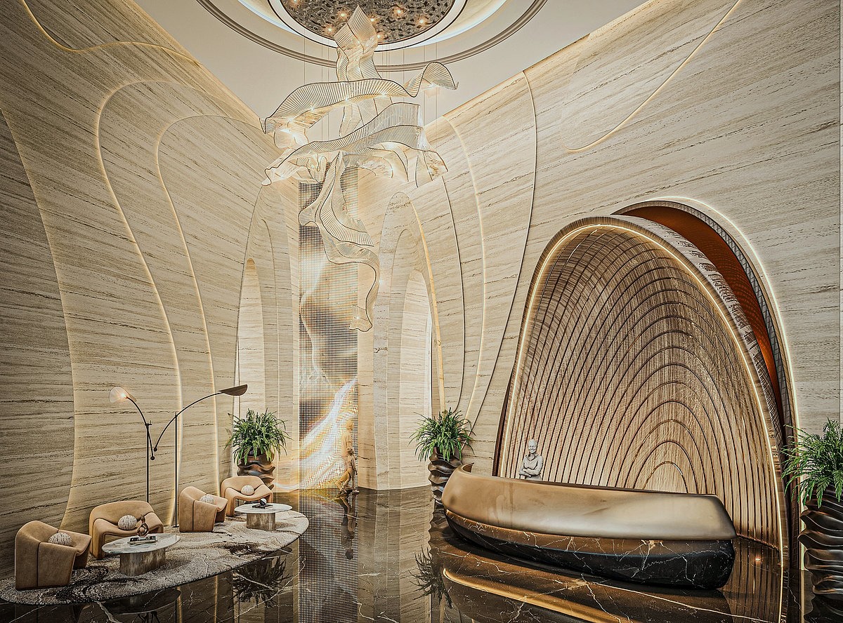 Bên trong khách sạn cao nhất thế giới với 82 tầng- Ảnh 5. Bên trong khách sạn cao nhất thế giới với 82 tầng- Ảnh 5.